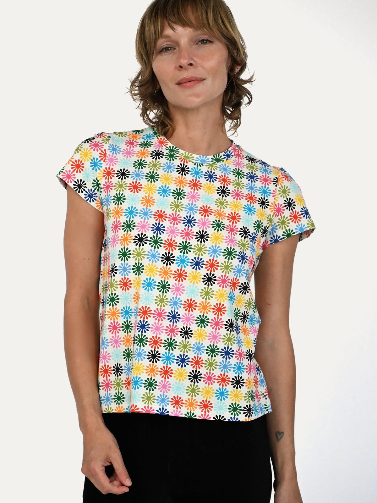 MAISIE cotton tee Spritz Multi - Lesley Evers-Best Seller-new-Shop