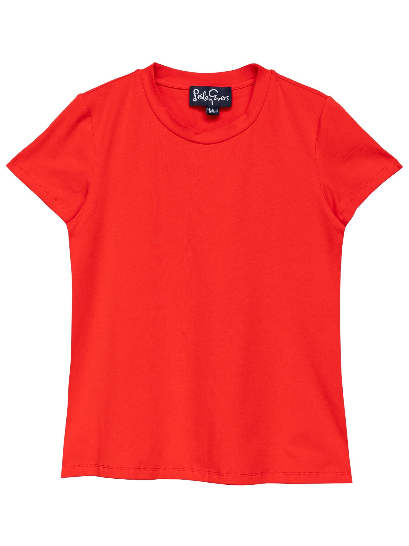 MAISIE cotton tee Tomato - Lesley Evers - Best Seller - maisie solid - Shop