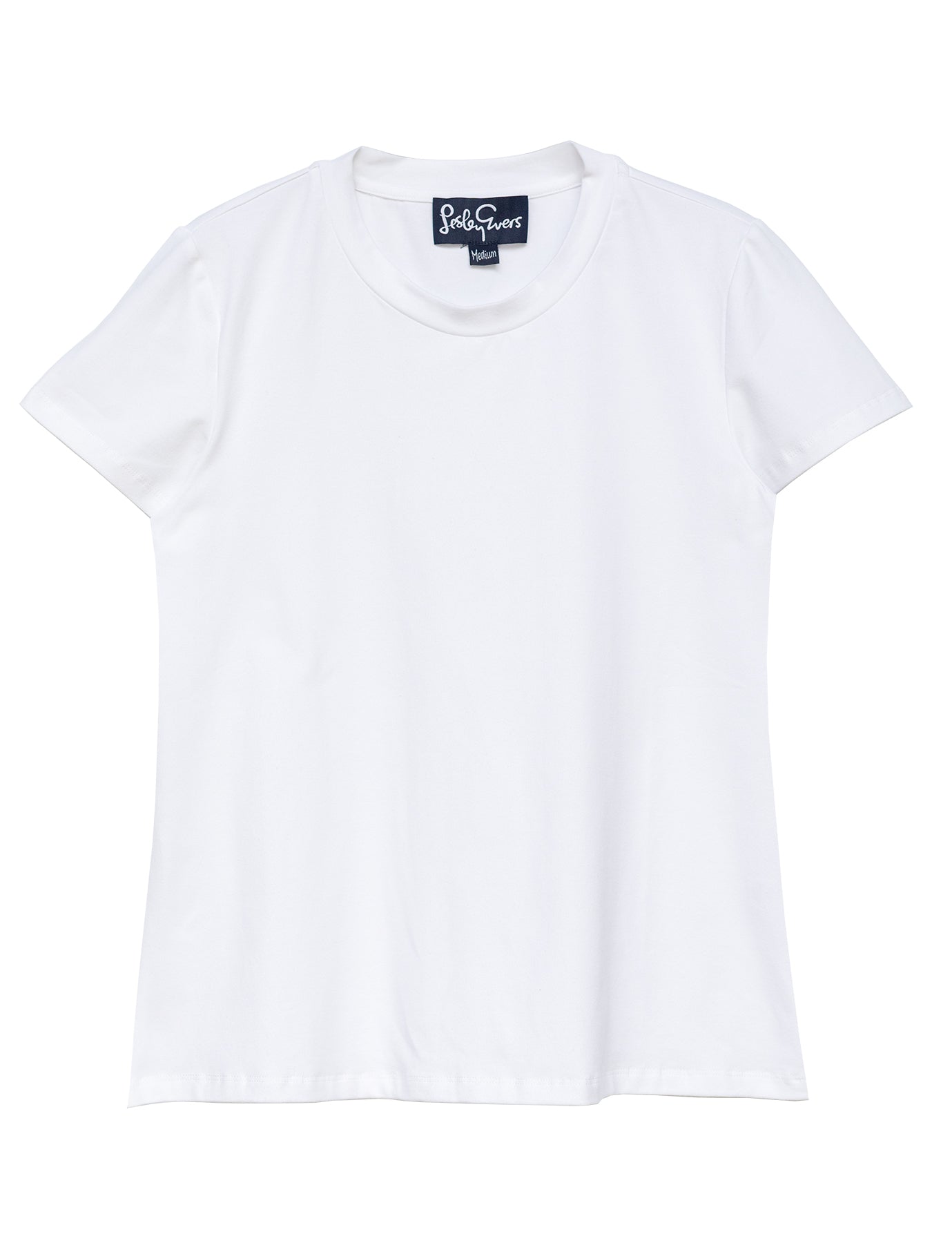 MAISIE cotton tee White - Lesley Evers - Best Seller - maisie solid - Shop