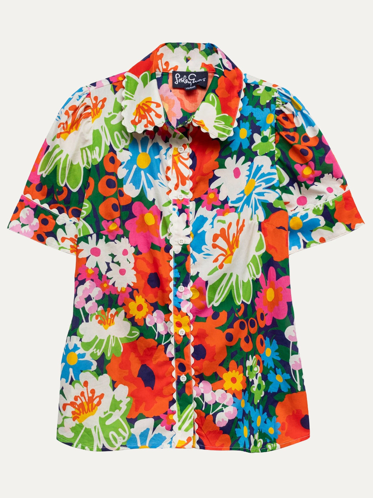 MANDY blouse Bouquet Bliss - Lesley Evers-mandy solid-Shop-Shop/All Products