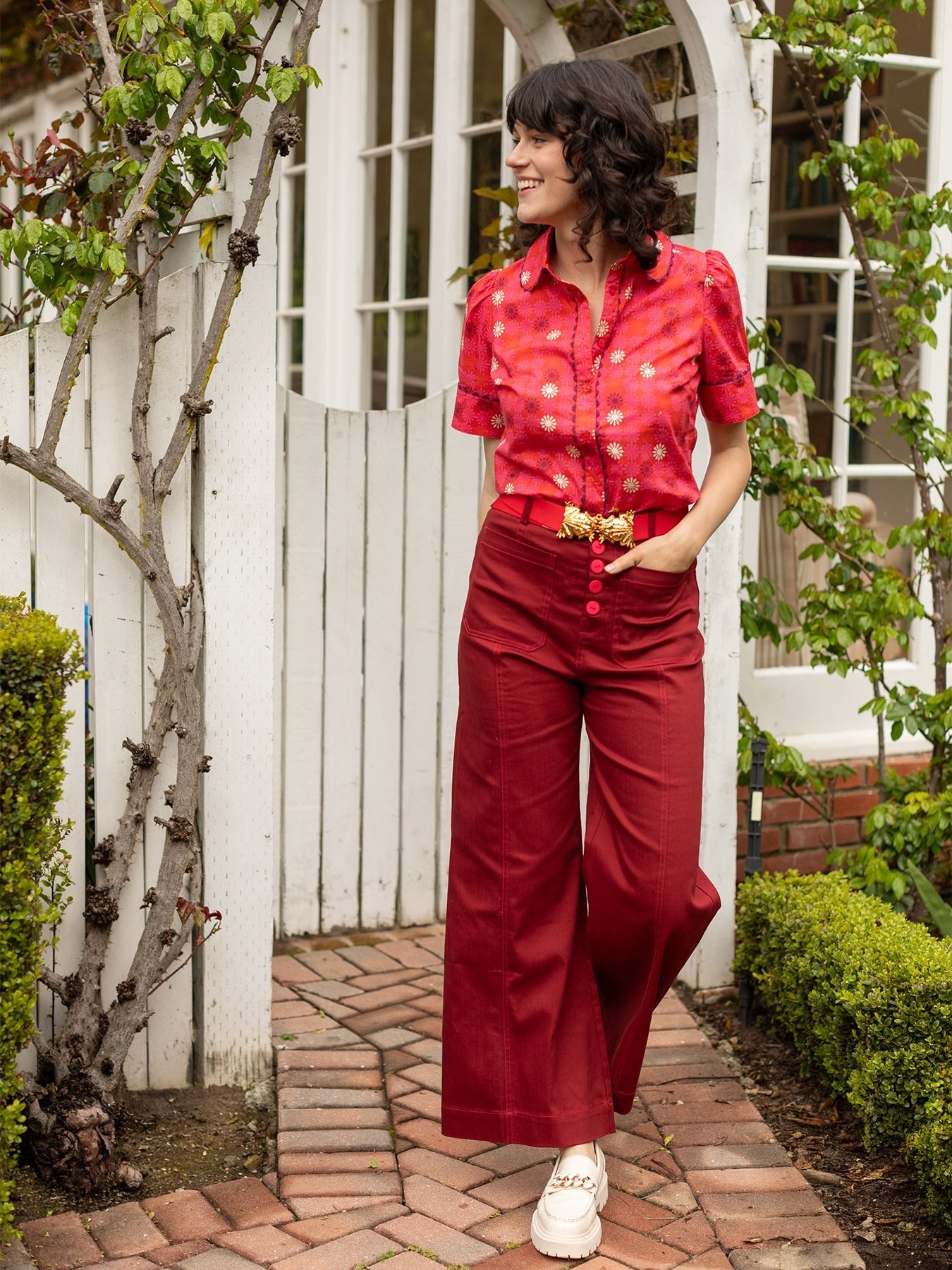 MANDY blouse Spritz Pink - Lesley Evers - Pink - pink blouse - Shop