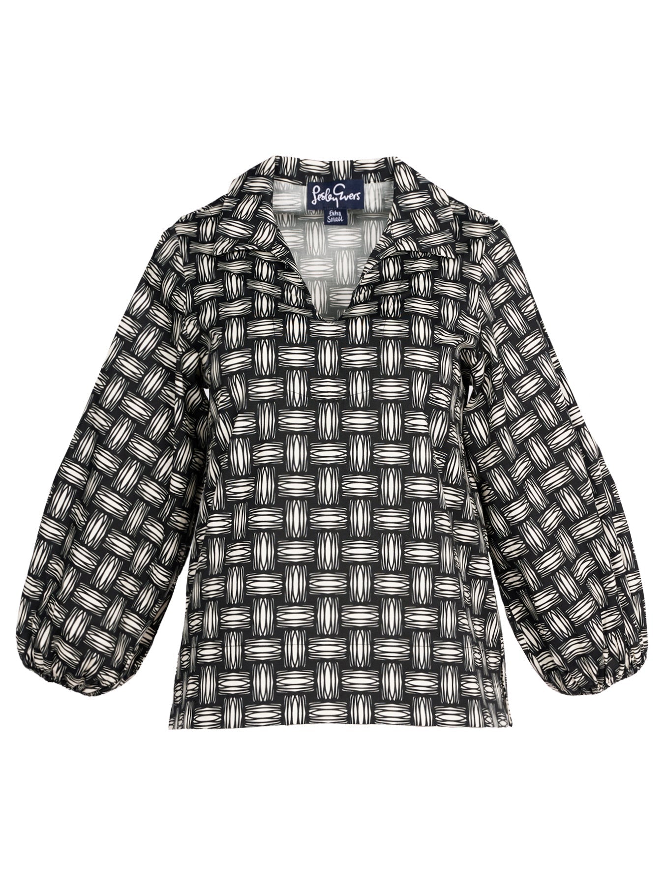 MAREN blouse Basketweave - Lesley Evers - Best Seller - Bottoms - erika