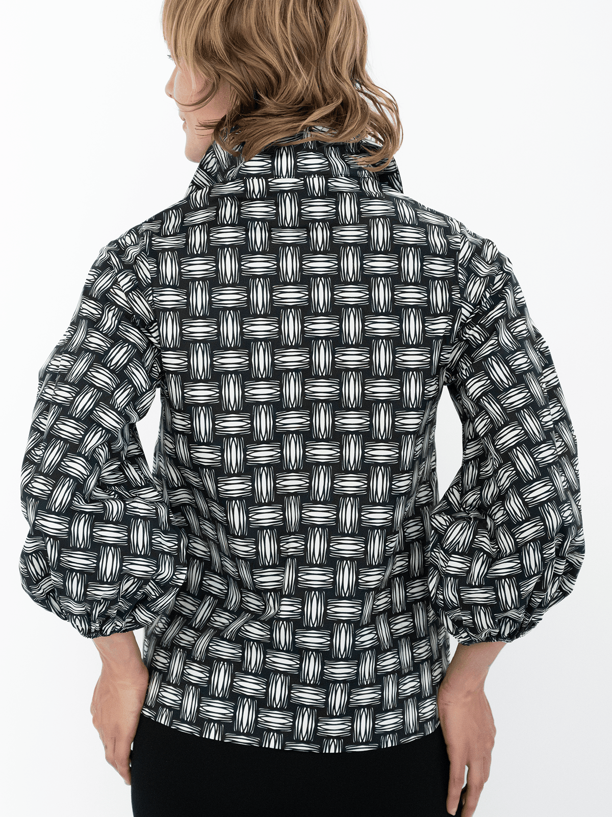 MAREN blouse Basketweave - Lesley Evers-Best Seller-Bottoms-erika