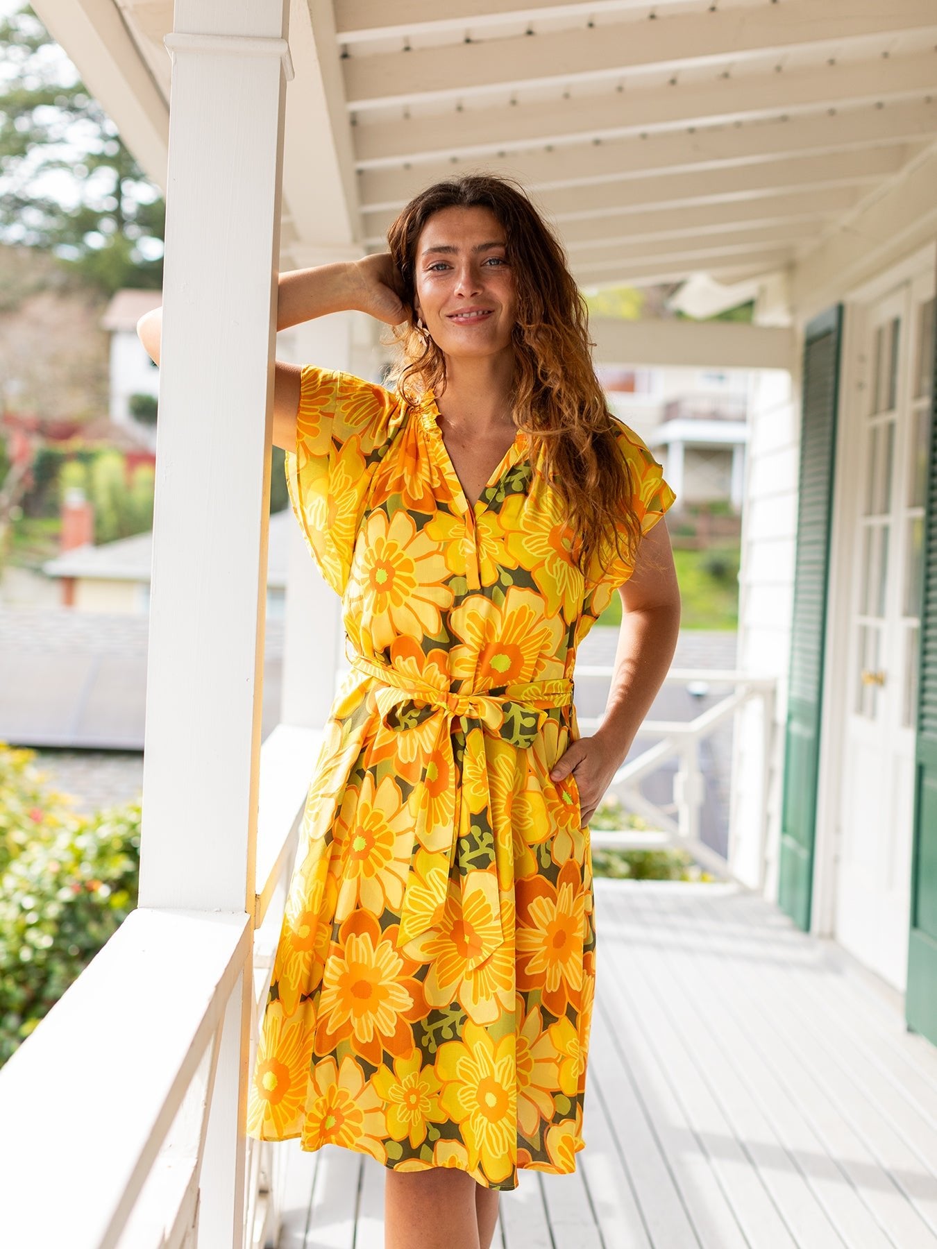 MATILDA Camellia - Lesley Evers - ARDEN - Dress - Knee Length Dress