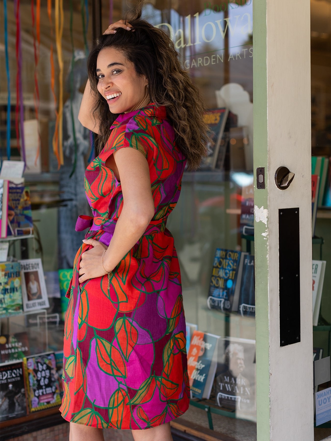 MELINDA dress Pears - Lesley Evers - Best Seller - Shop - Shop/All Products