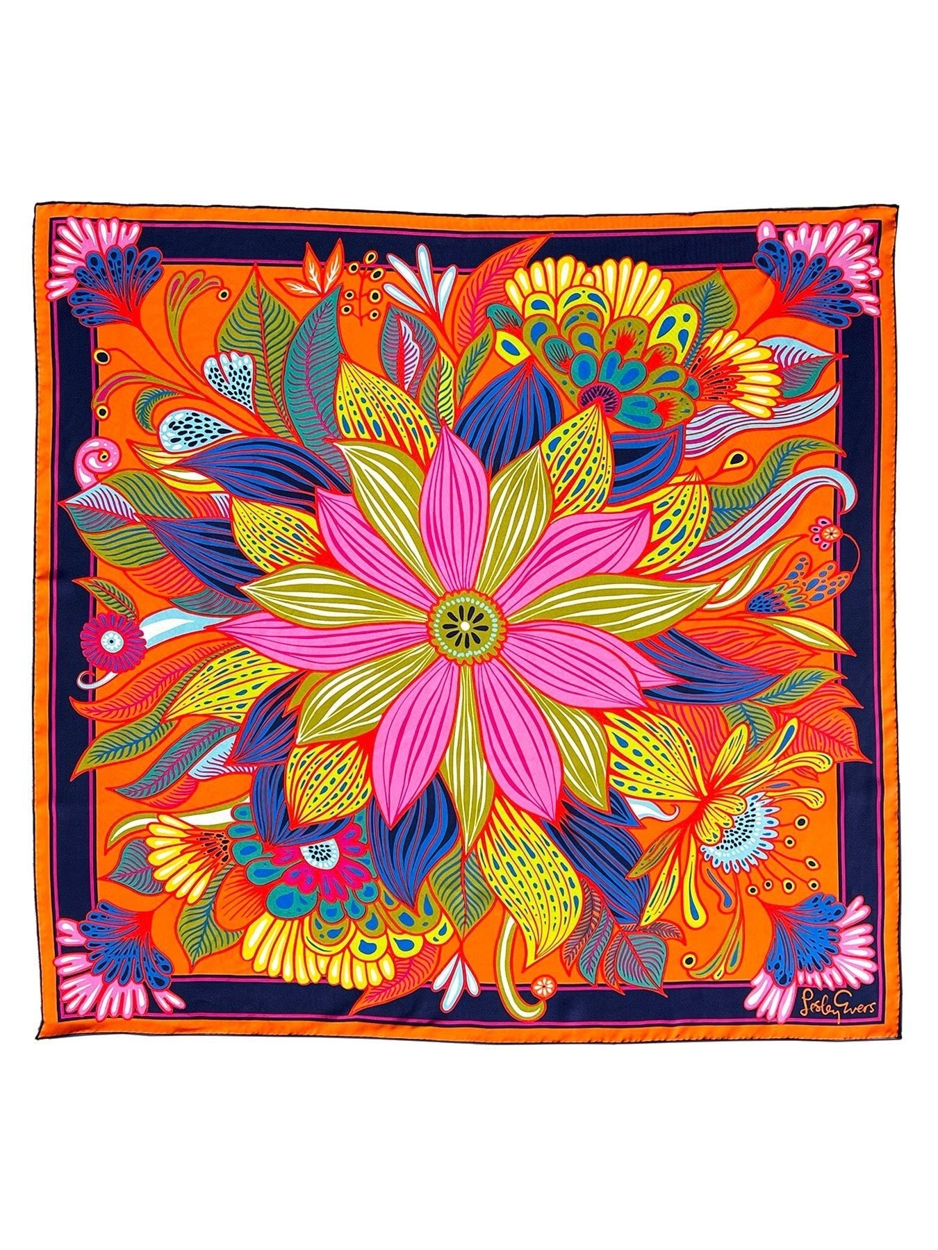 Member Exclusive Silk Scarf 2024 - Lesley Evers -