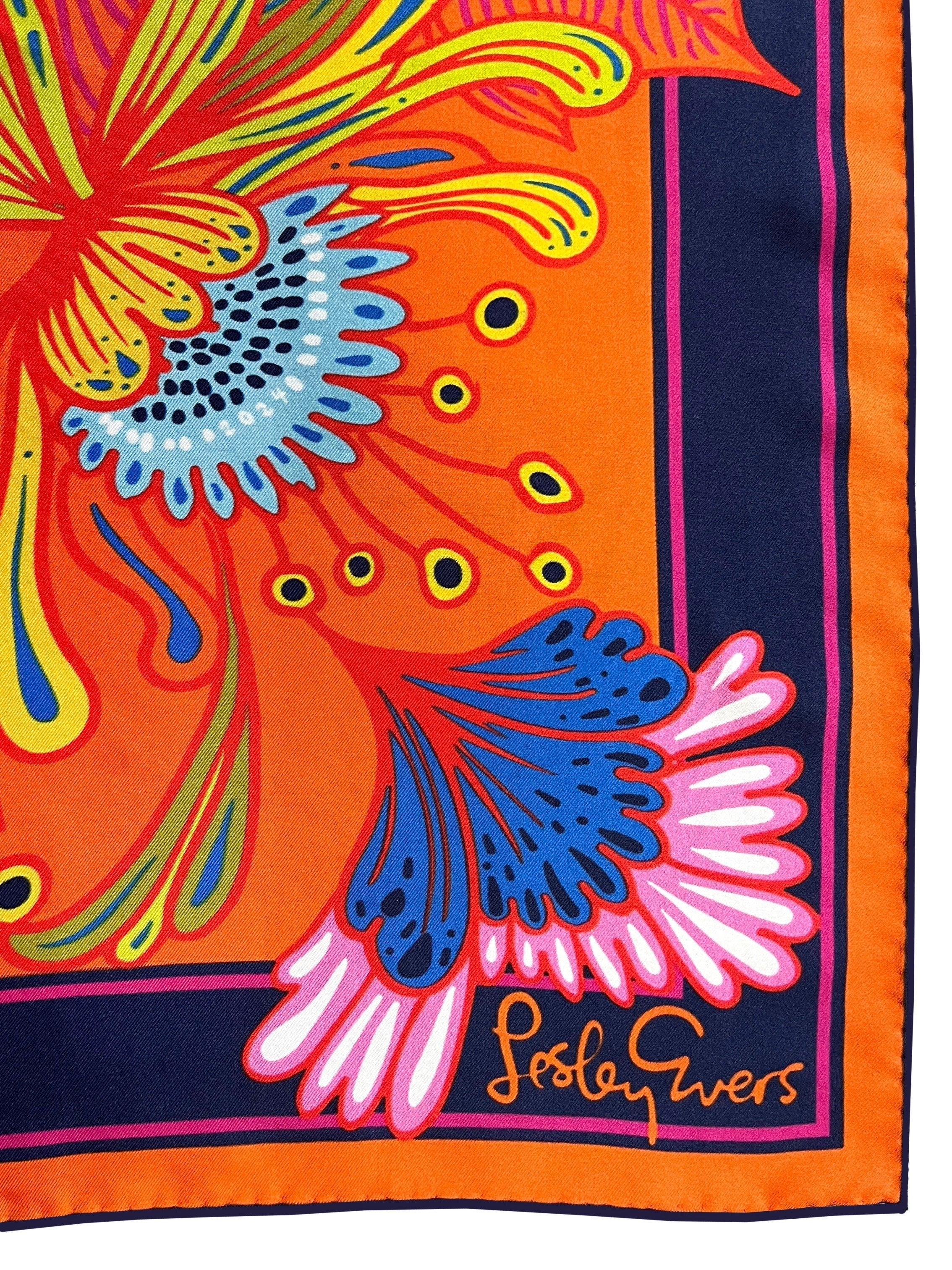 Member Exclusive Silk Scarf 2024 - Lesley Evers -