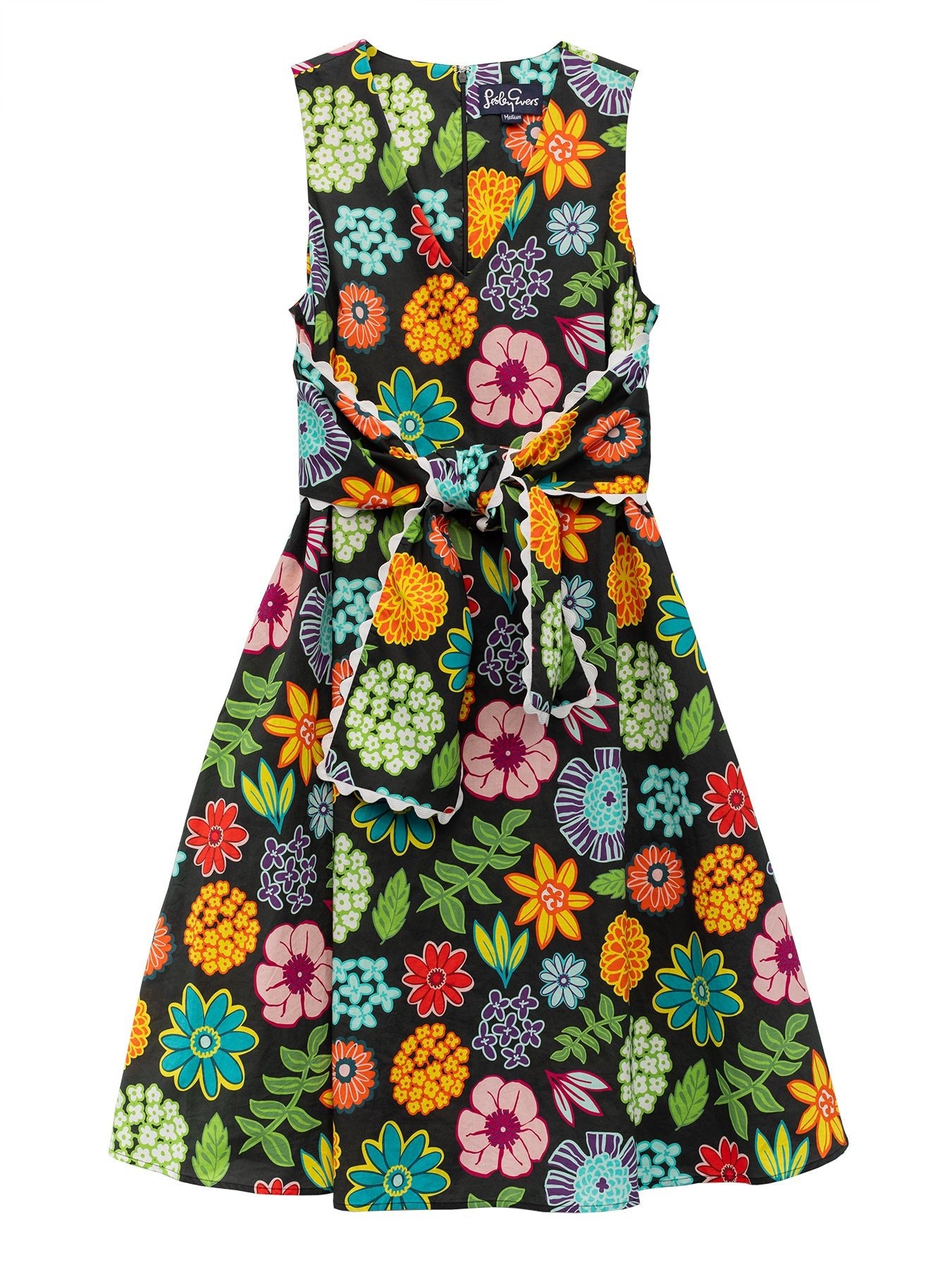 MEREDITH dress Dazzle Flower - Lesley Evers - cotton dress - Dress - Printed Dress