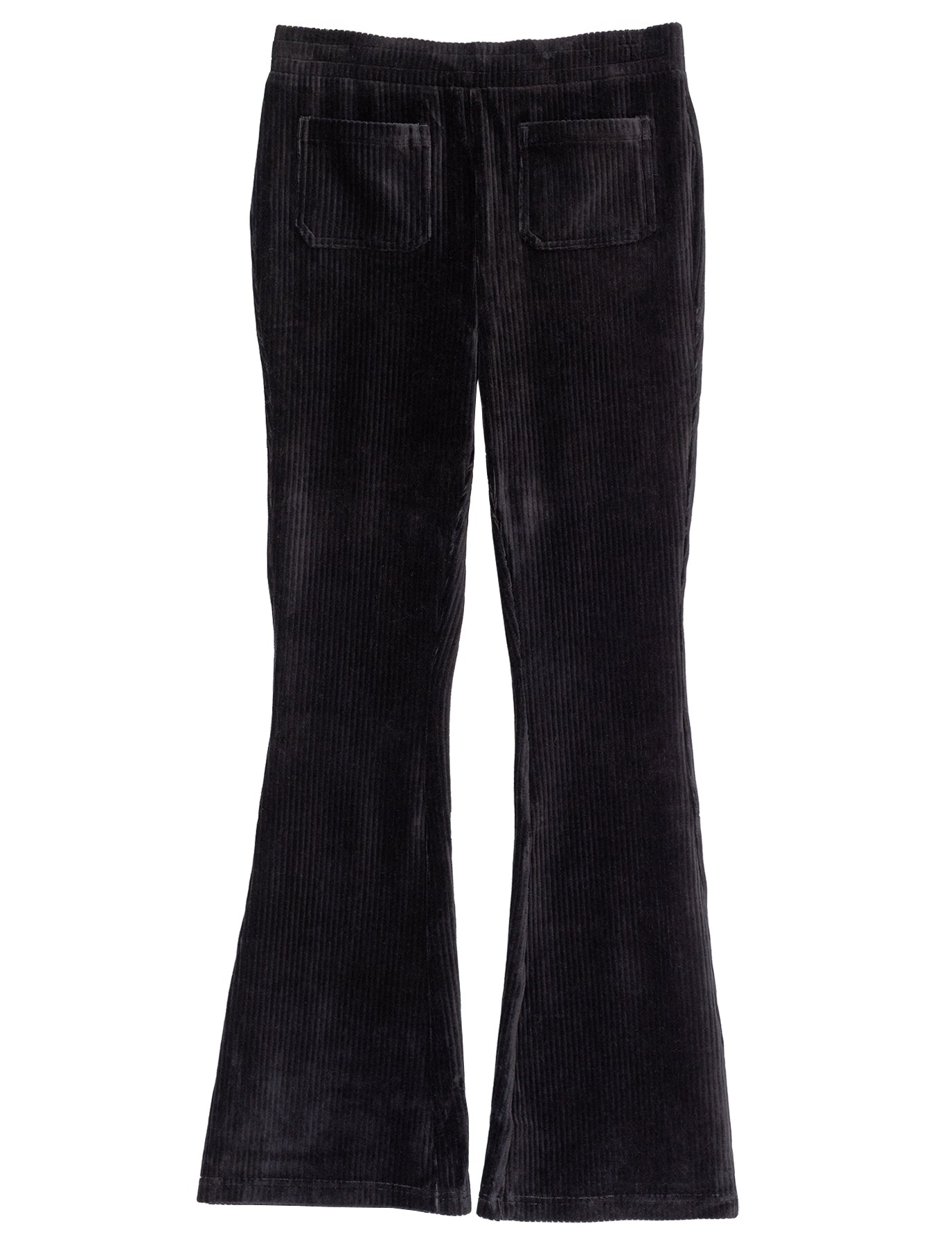 MICHELLE pant Black Corduroy - Lesley Evers - corduroy - pant - Pants