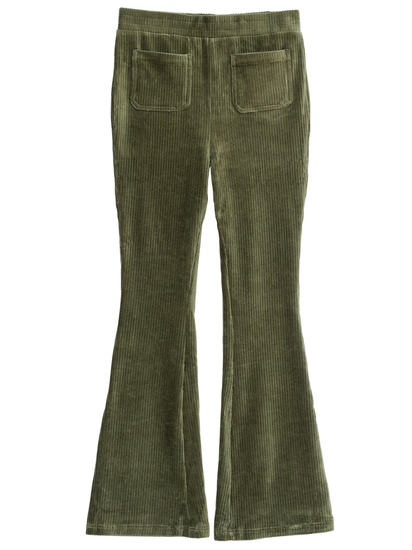 MICHELLE pant Olive Corduroy - Lesley Evers - corduroy - pant - Pants
