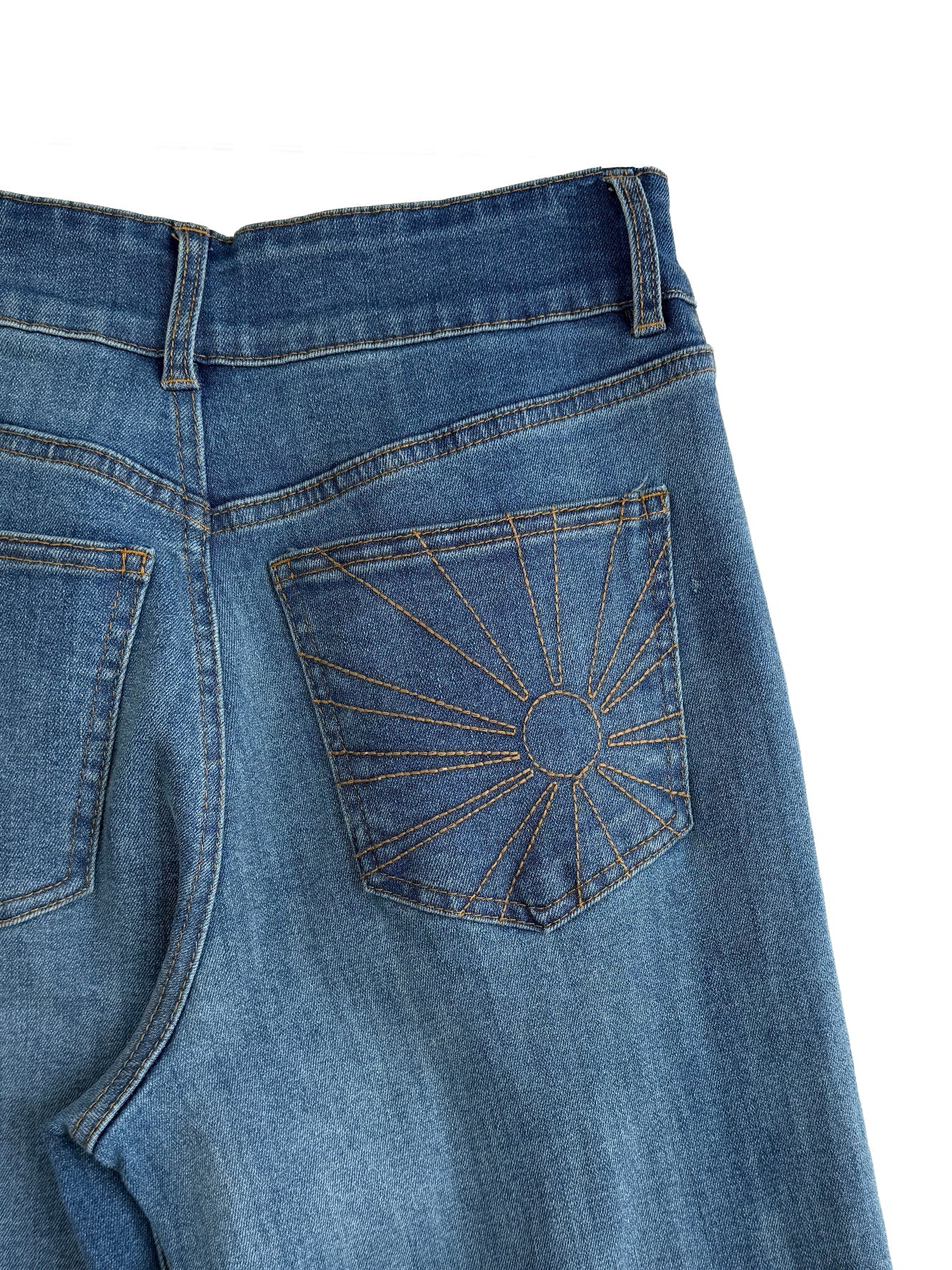 MILLY jeans Denim - Lesley Evers-Bottoms-cotton pants-denim