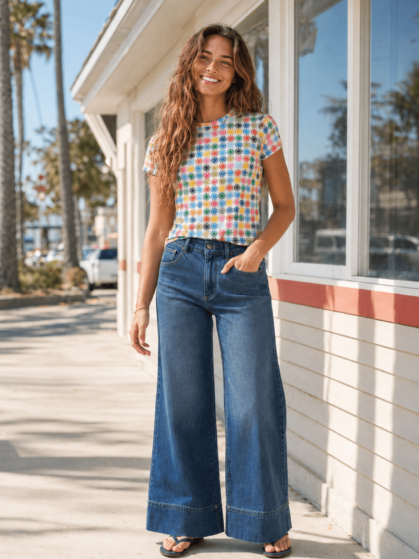 MILLY jeans Denim - Lesley Evers-Bottoms-cotton pants-denim