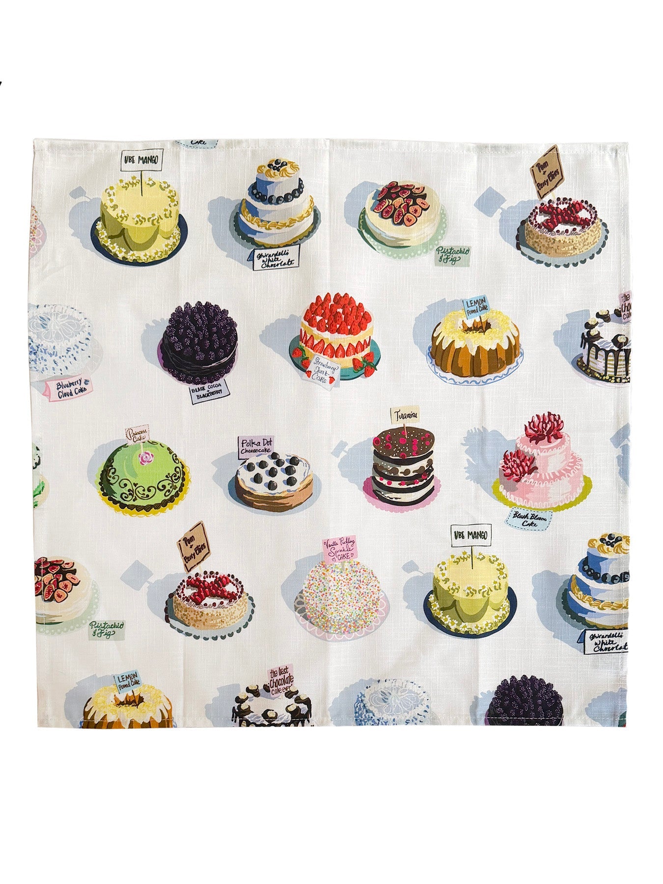 NAPKINS set of 4 Cakes - Lesley Evers - 23 - HG300 - W1 - Giftable - gifts under $50