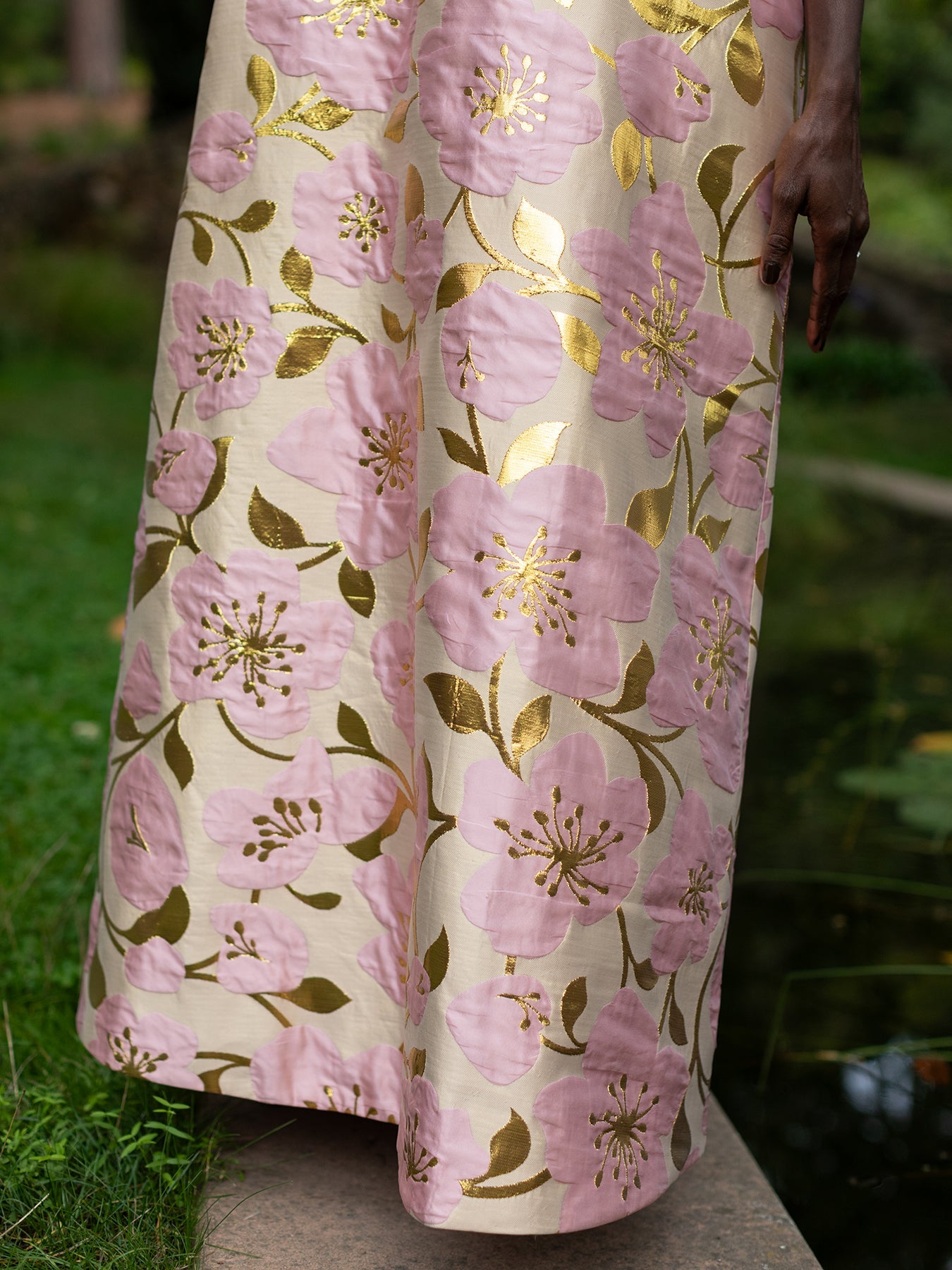 NATASHA dress Garden Wall Blush - Lesley Evers - Dress - Shop - Shop/All Products