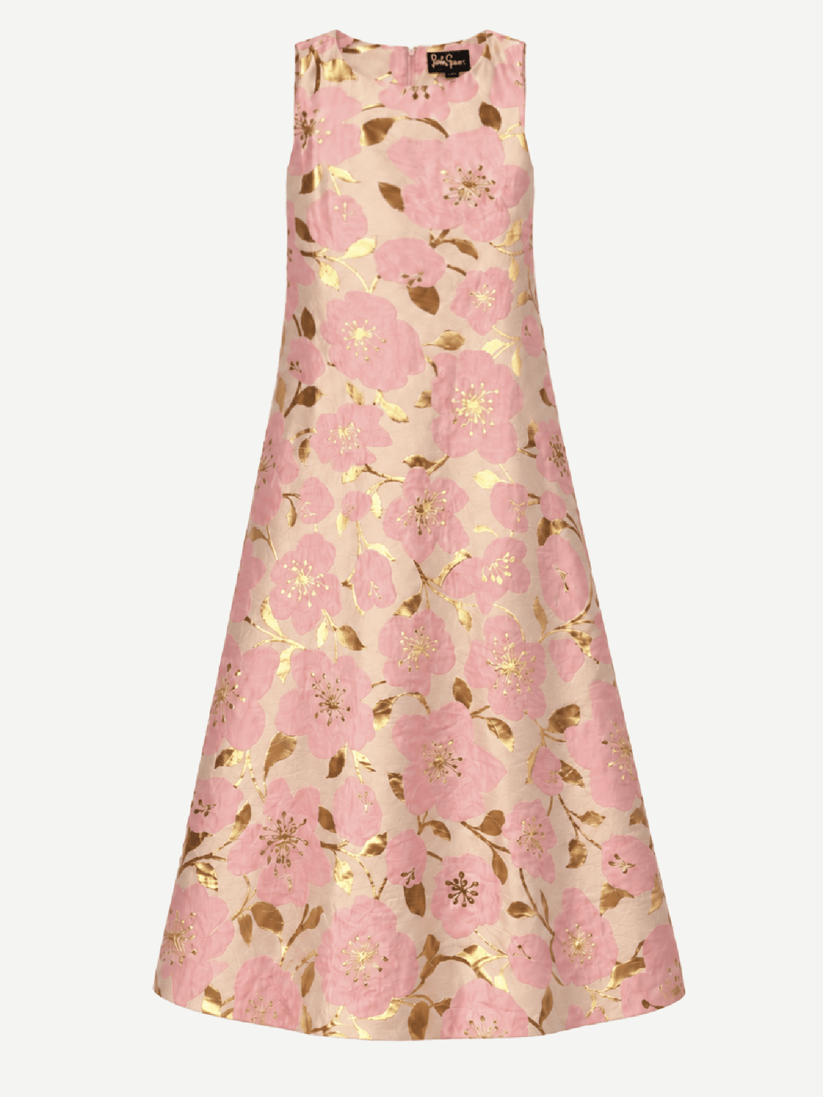 NATASHA dress Garden Wall Blush - Lesley Evers-Dress-gown-natasha