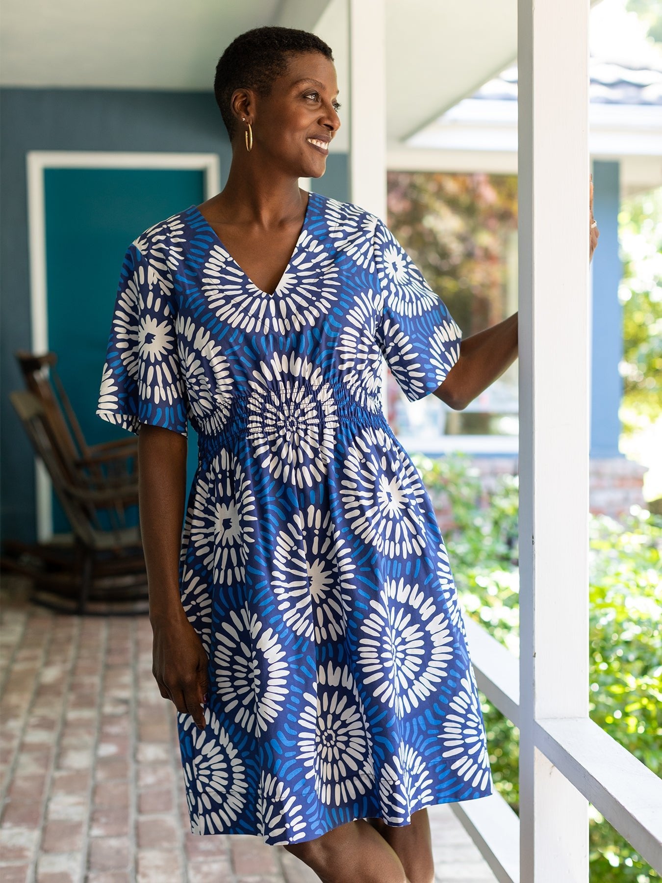 NINA dress Radiant Blue - Lesley Evers - Dress - Nina - Shop