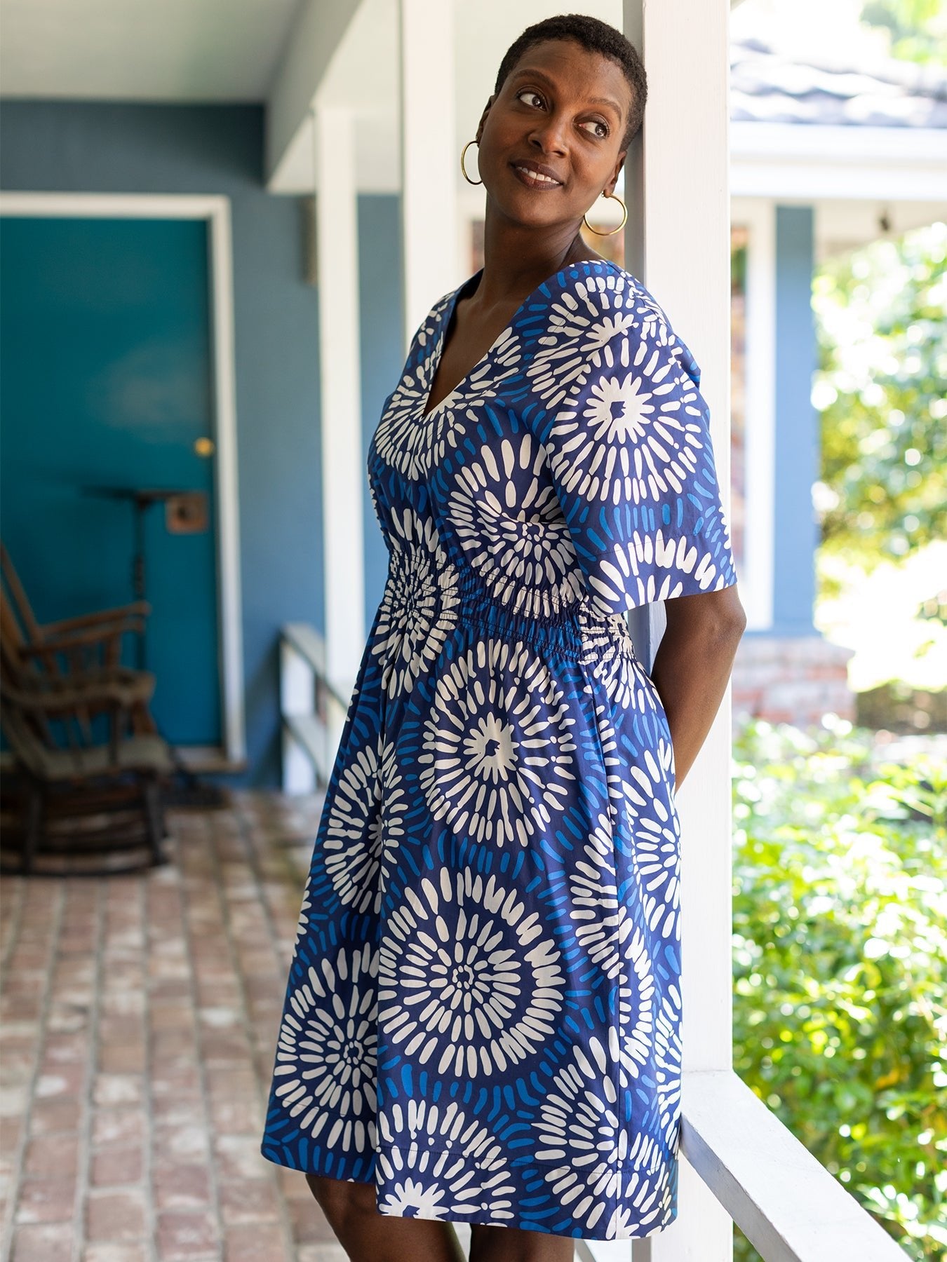 NINA dress Radiant Blue - Lesley Evers - Dress - Nina - Shop