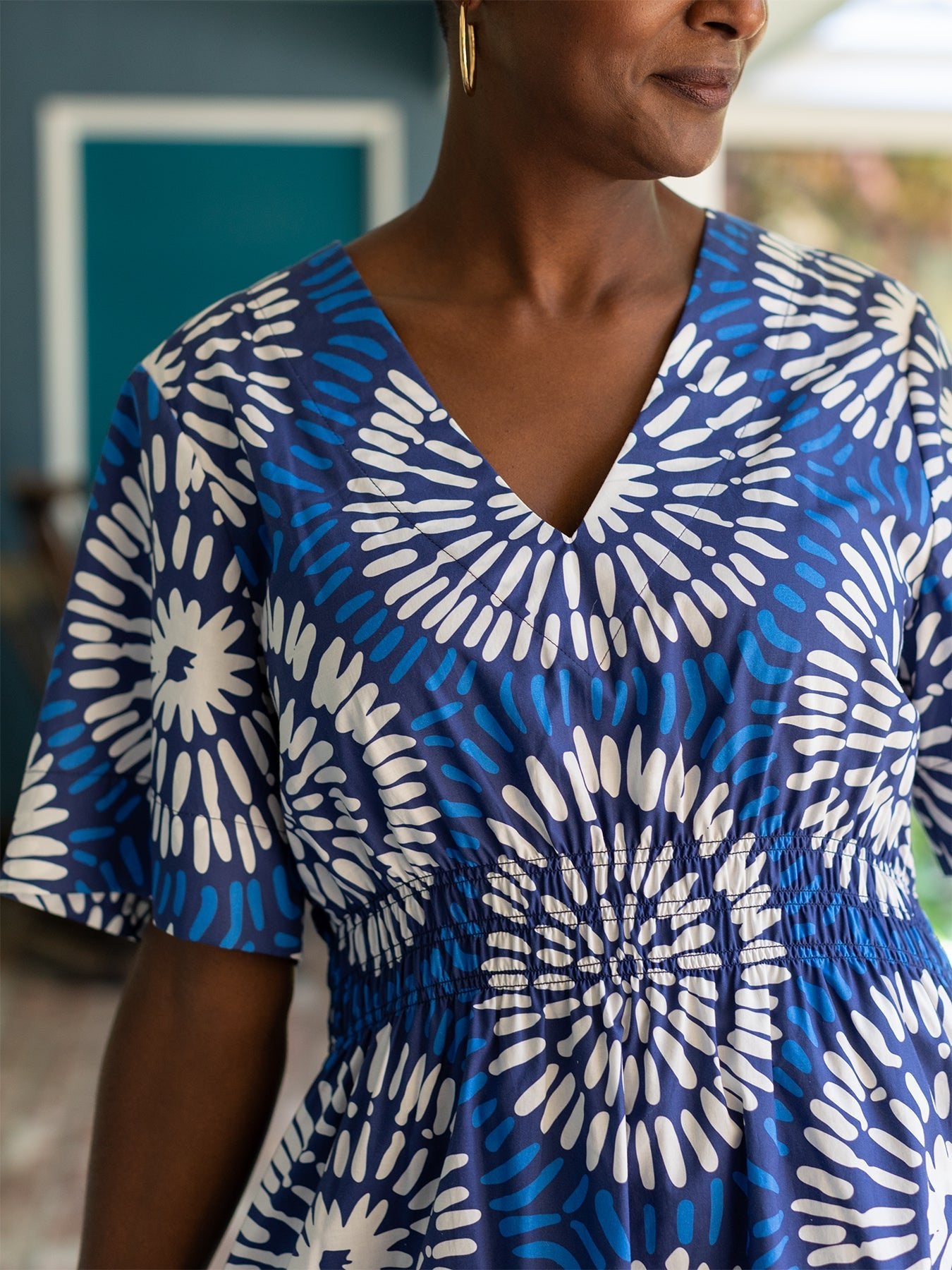 NINA dress Radiant Blue - Lesley Evers - Dress - Nina - Shop