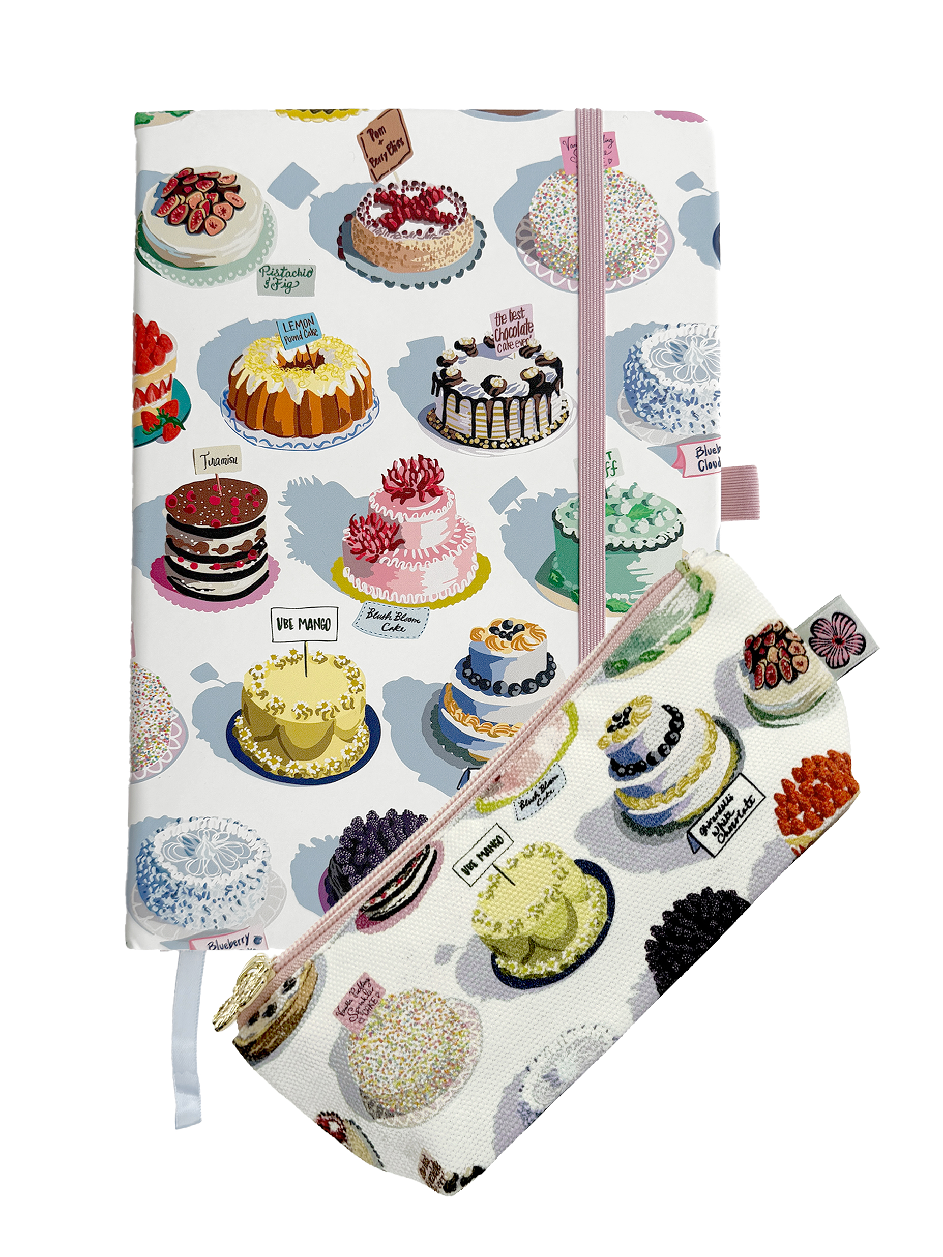 NOTEBOOK Cakes - Lesley Evers-A5-A5 Notebook-cake