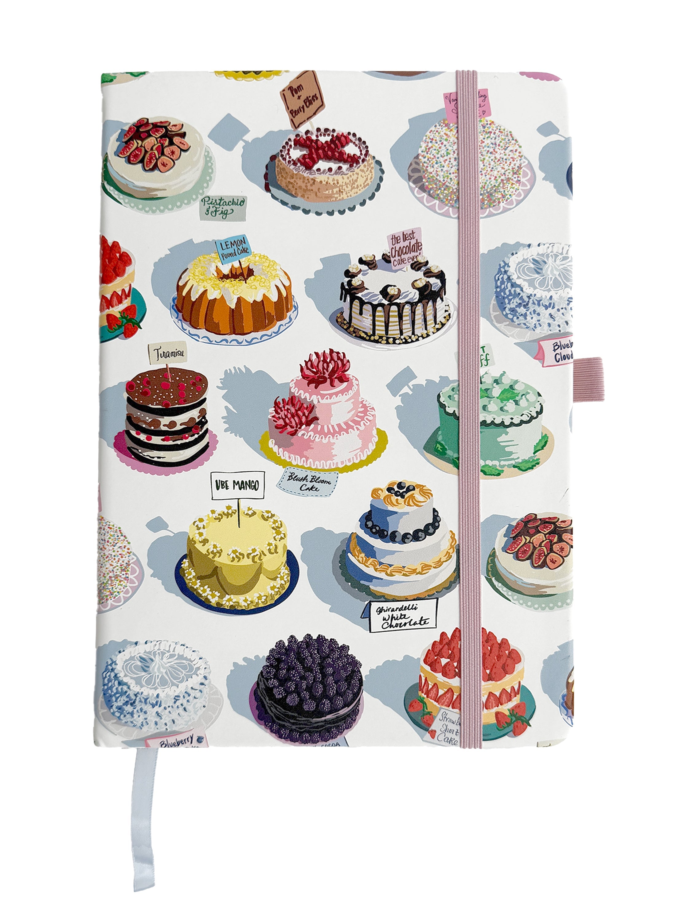 NOTEBOOK Cakes - Lesley Evers-A5-A5 Notebook-cake