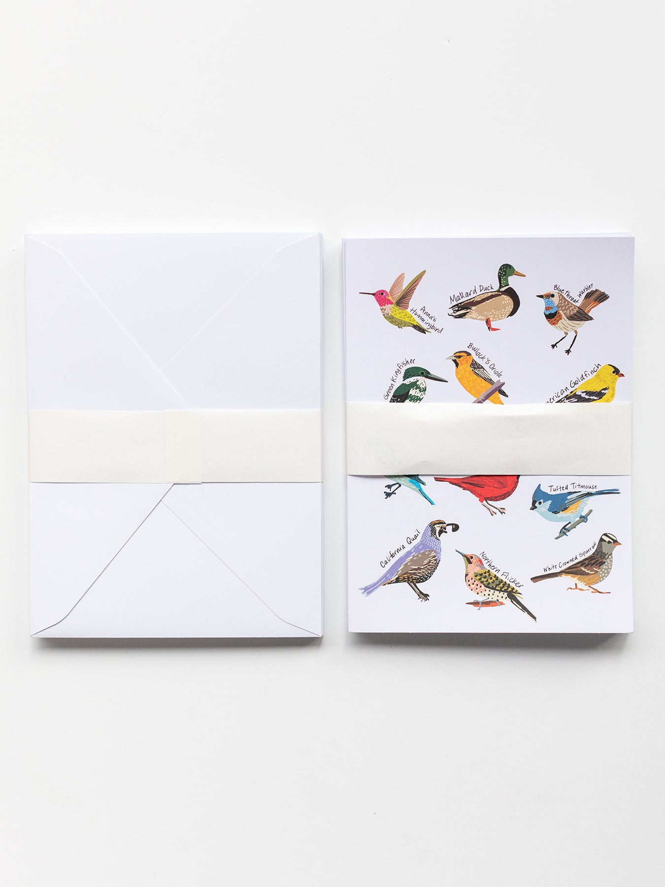 NOTECARD BOXED SET OF 12 Birds - Lesley Evers - A5 - A5 Notebook - birds