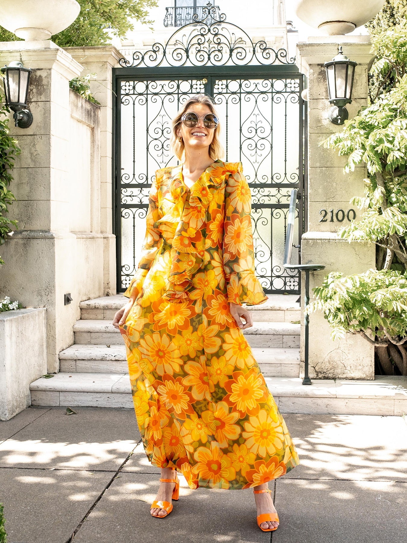 OPHELIA dress Camellia Yellow - Lesley Evers-Dress-Shop-Shop/All Products