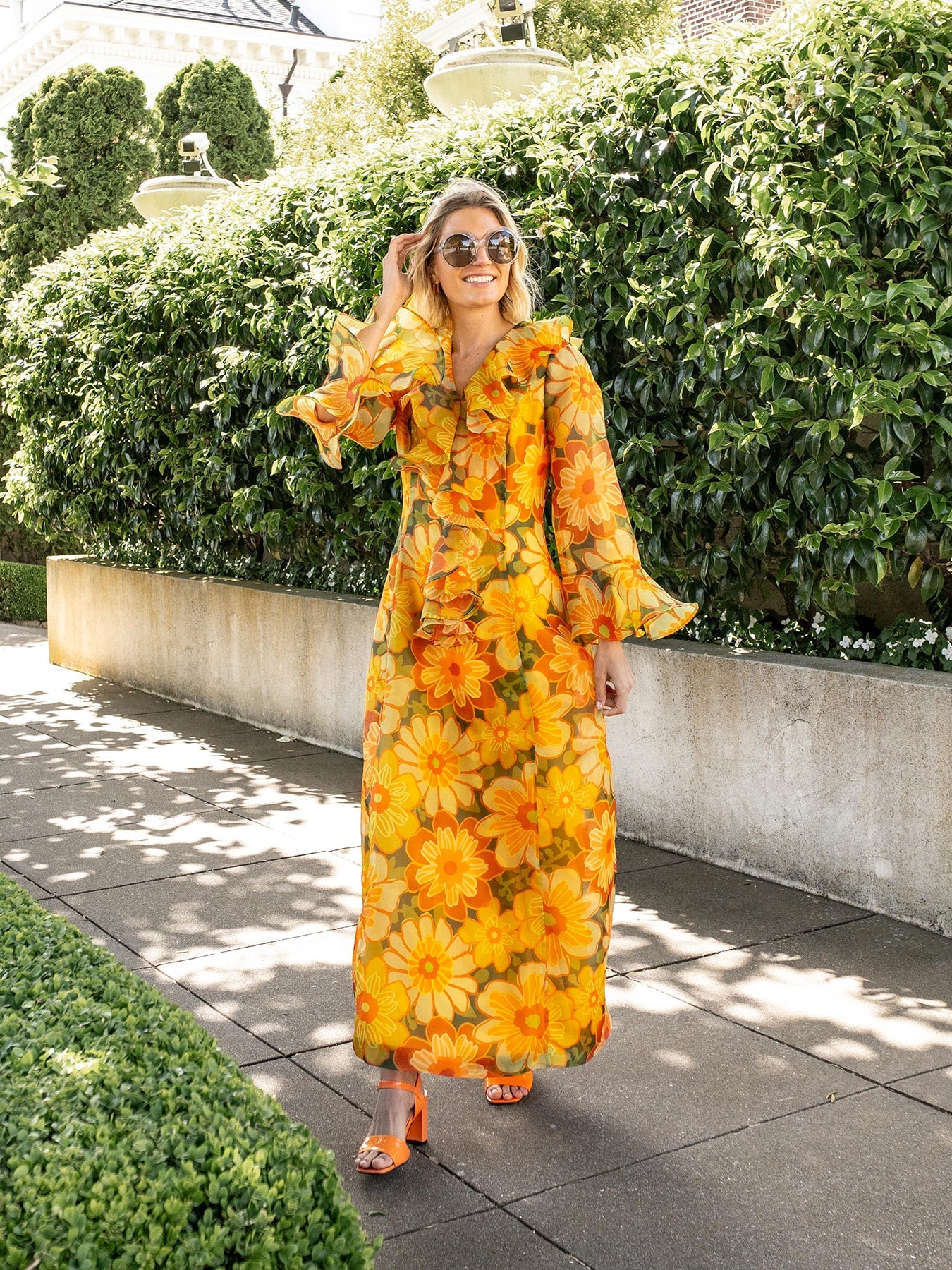 OPHELIA dress Camellia Yellow - Lesley Evers-Dress-Shop-Shop/All Products