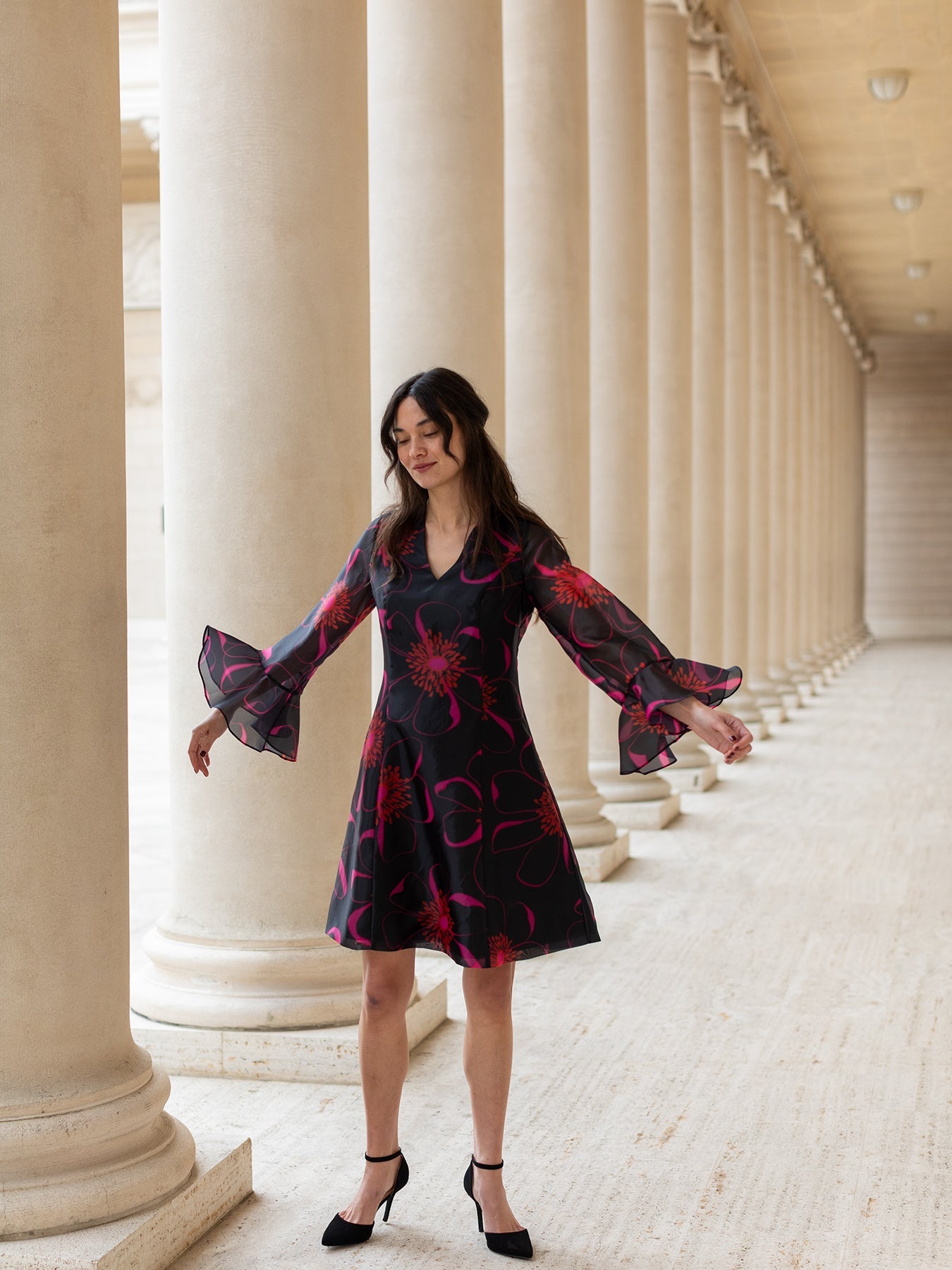 PALOMA dress Apple Blossom - Lesley Evers -