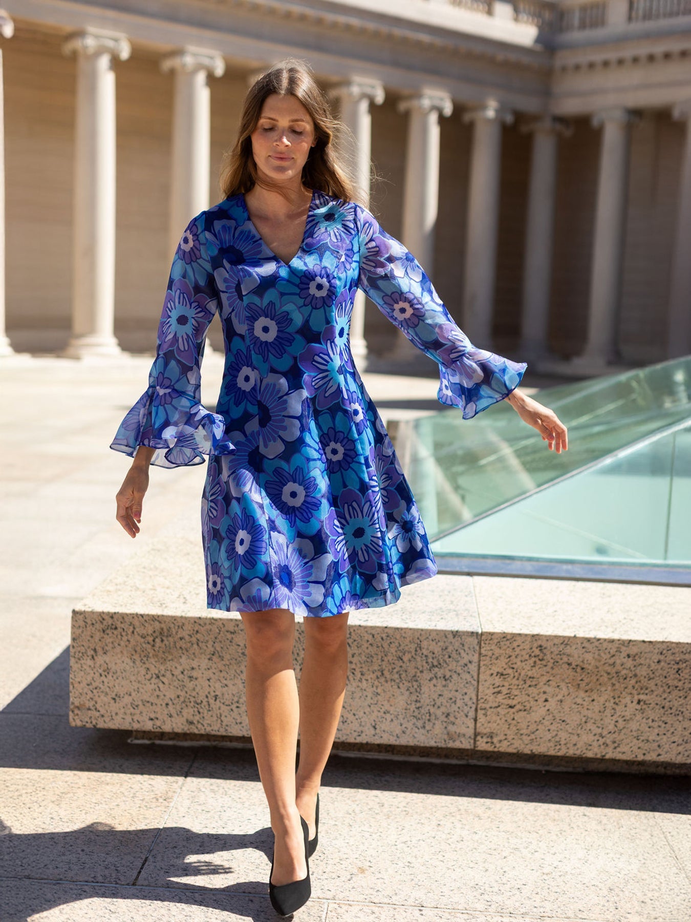 PALOMA dress Camellia - Lesley Evers-Dress-gown-Shop