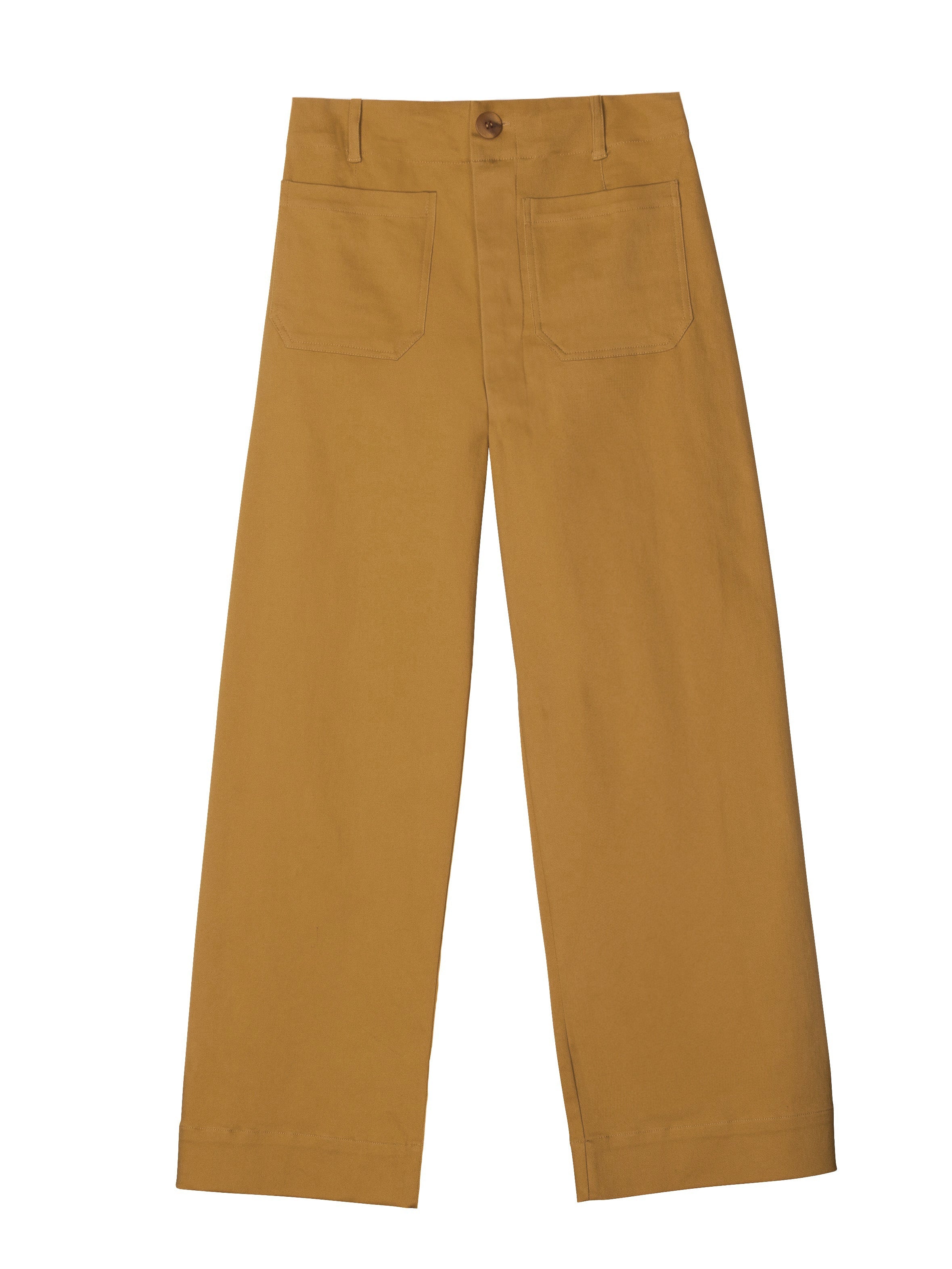 PARKER pant Mustard Yellow - Lesley Evers - mustard - mustard yellow - pant