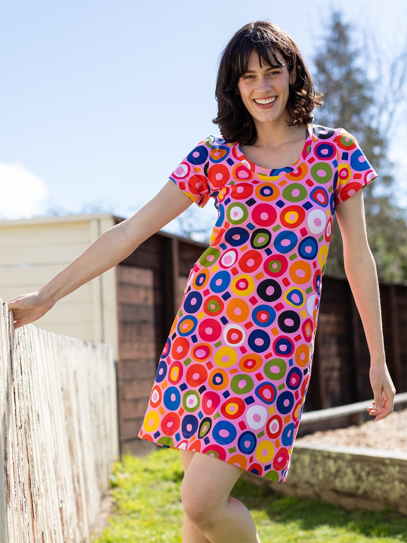 PHOEBE dress Bonbons - Lesley Evers - Dress - nostalgia flower - sale