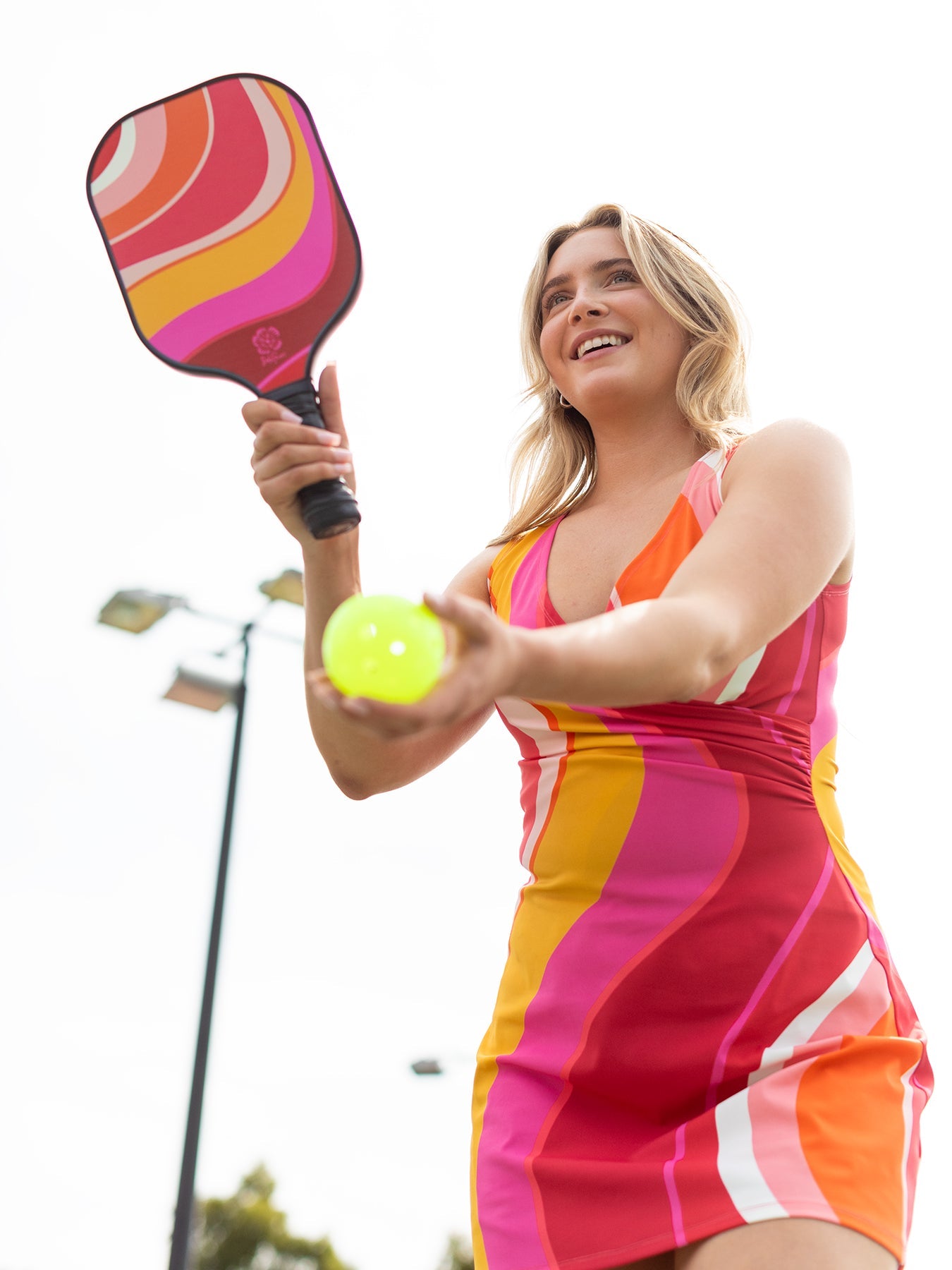 Pickleball Paddles - Lesley Evers - Accessories - Cotton Canvas - Cotton Canvas Tote Bag