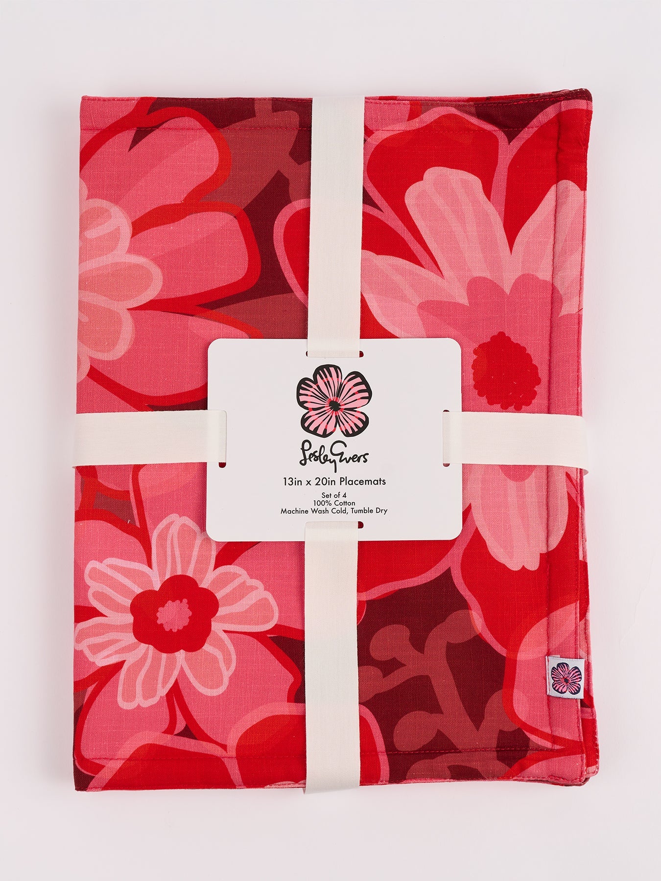 PLACEMATS set of 4 Camellia - Lesley Evers-bird-birds-Giftable
