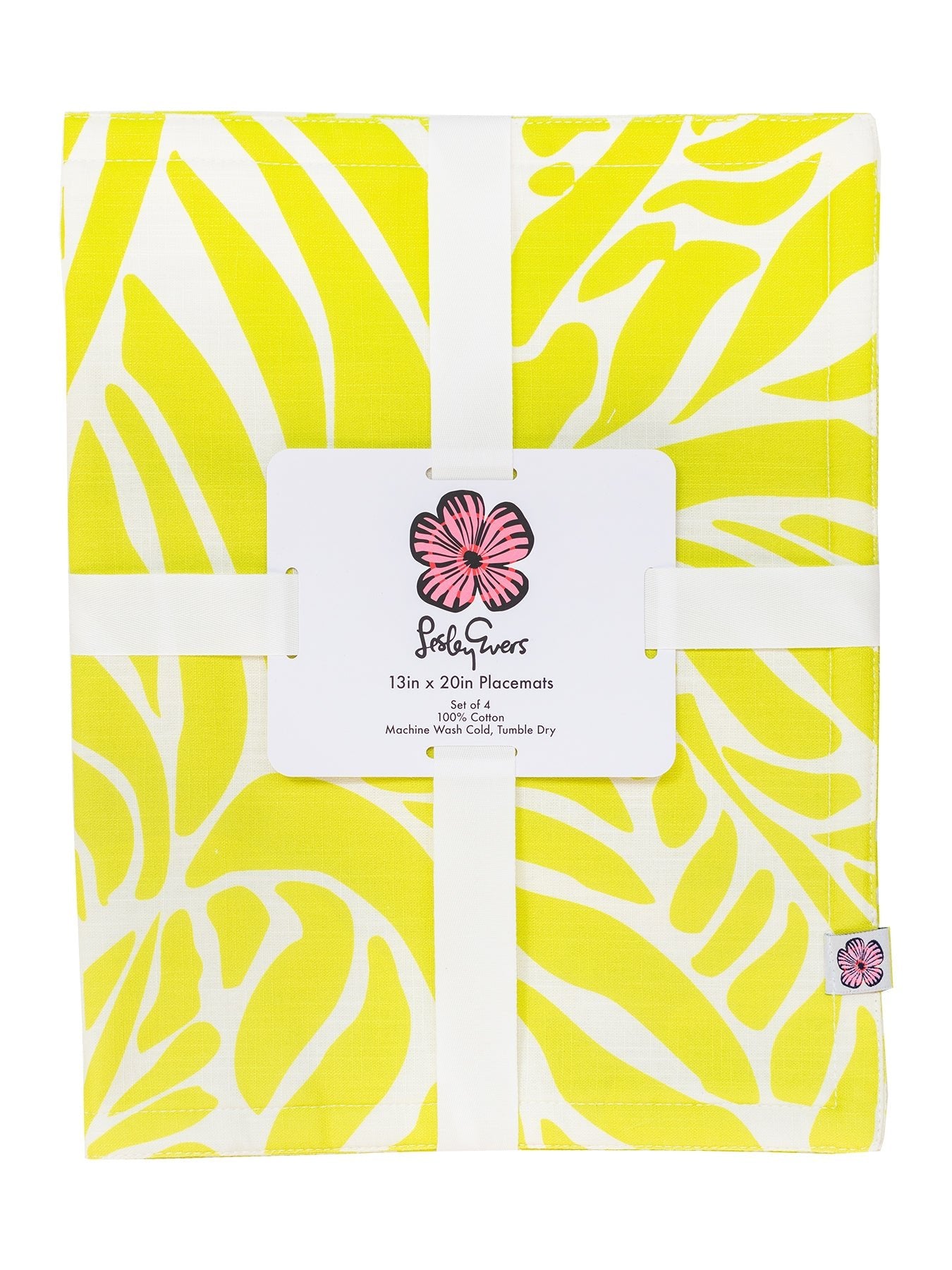 PLACEMATS set of 4 Frond - Lesley Evers - Giftable - gifts under $50 - gifts under $75