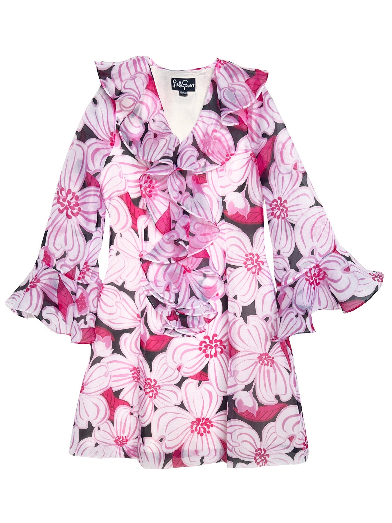 POPPY dress Dogwood Pink - Lesley Evers-Dress-Shop-Shop/All Products