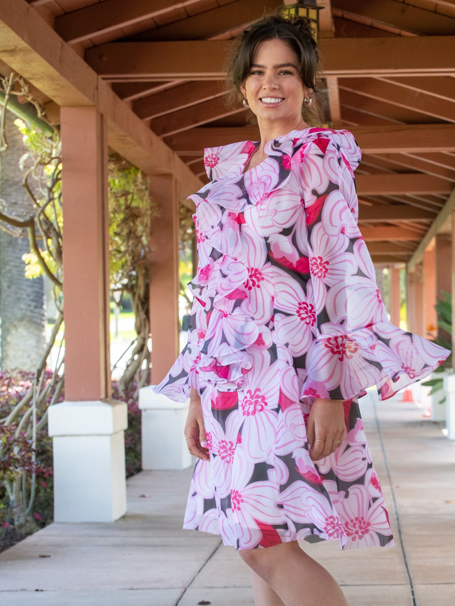 POPPY dress Dogwood Pink - Lesley Evers-Dress-Shop-Shop/All Products