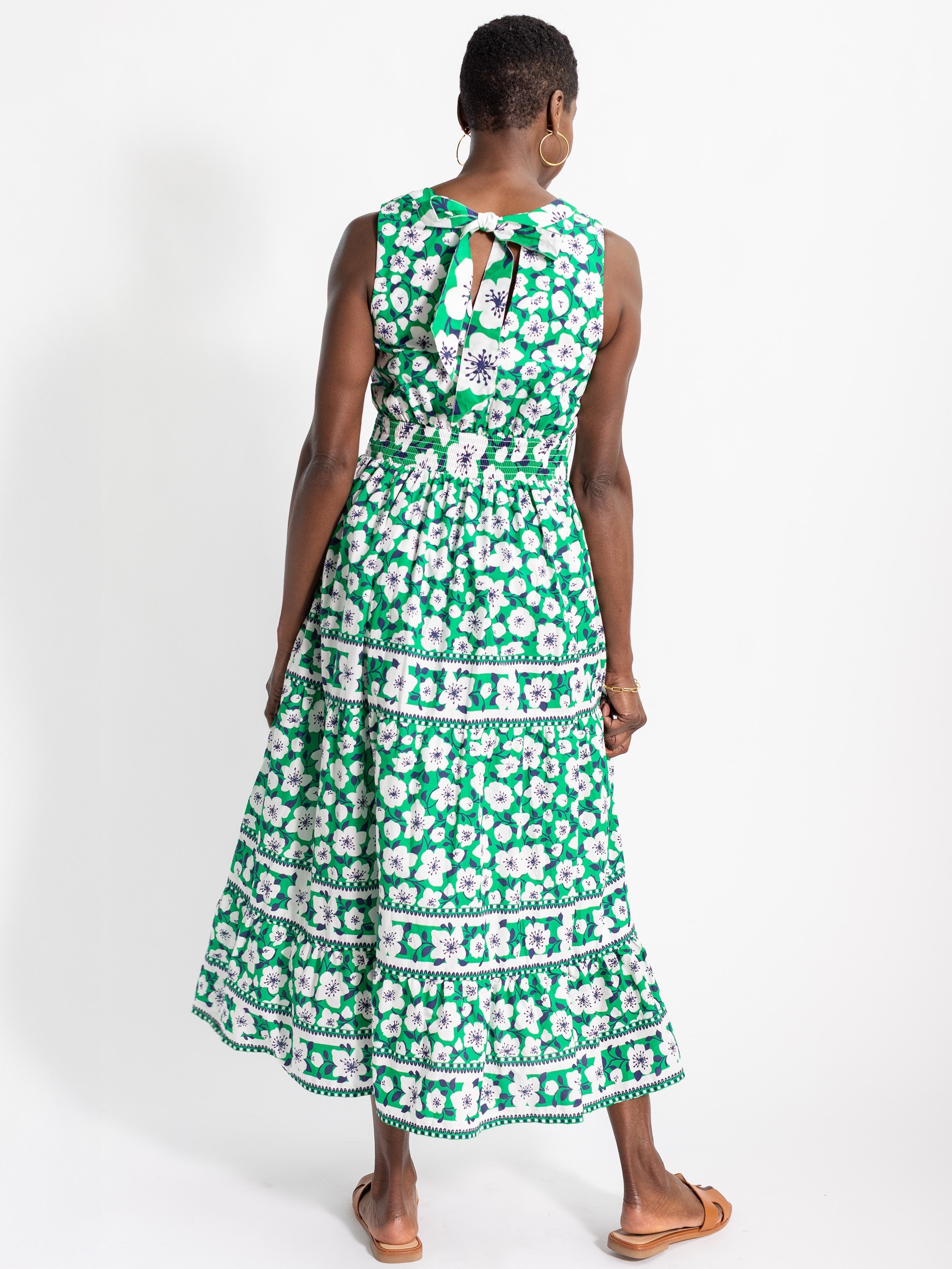 REBECCA dress Garden Wall Green - Lesley Evers - dress - easter dress - new