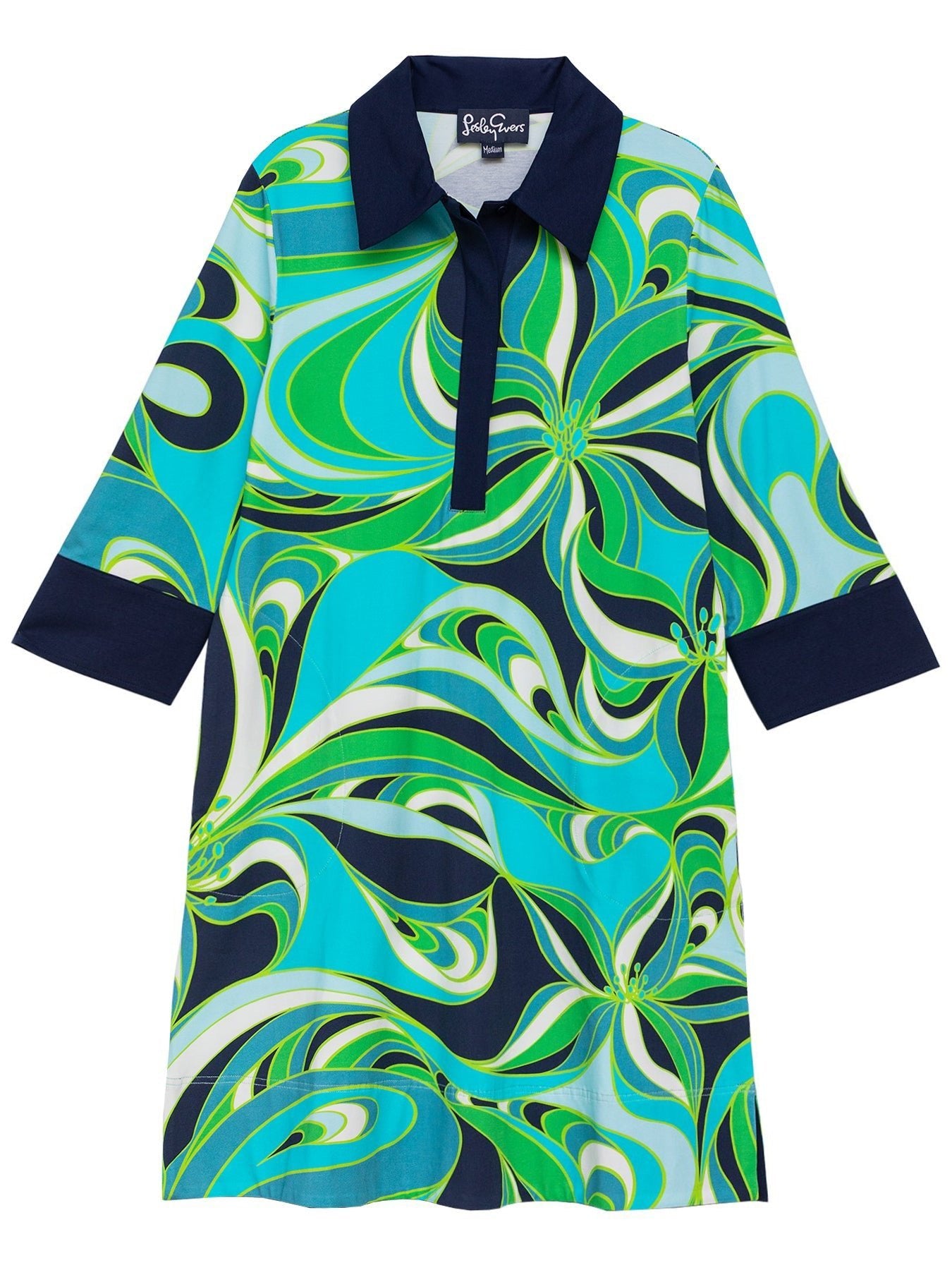 REESE dress Del Mar Navy - Lesley Evers - Dress - Shop - Shop/All Products