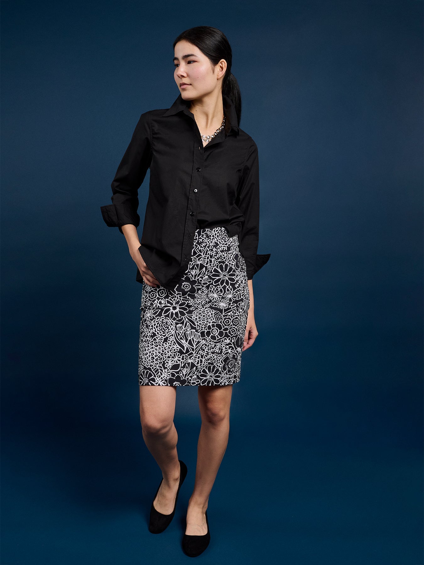 ROBIN blouse Black - Lesley Evers - new - Shop - Shop/All Products