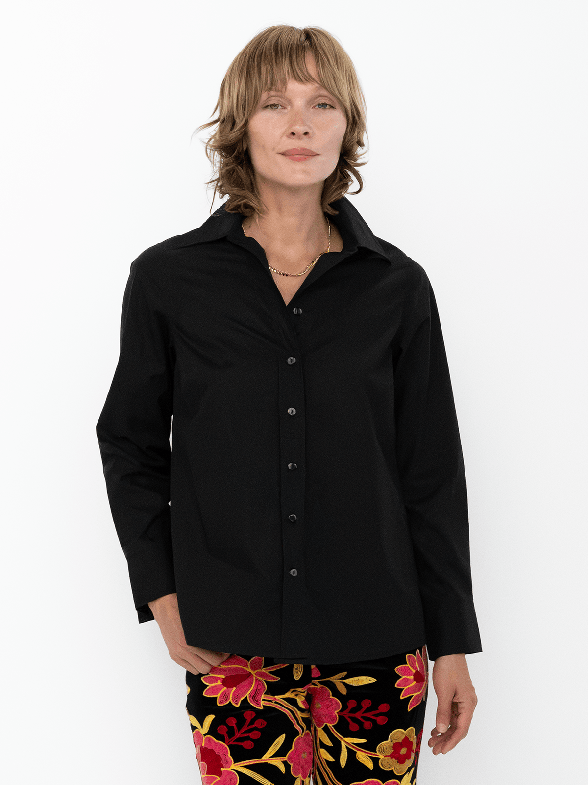 ROBIN blouse Black - Lesley Evers-new-Shop-Shop/All Products