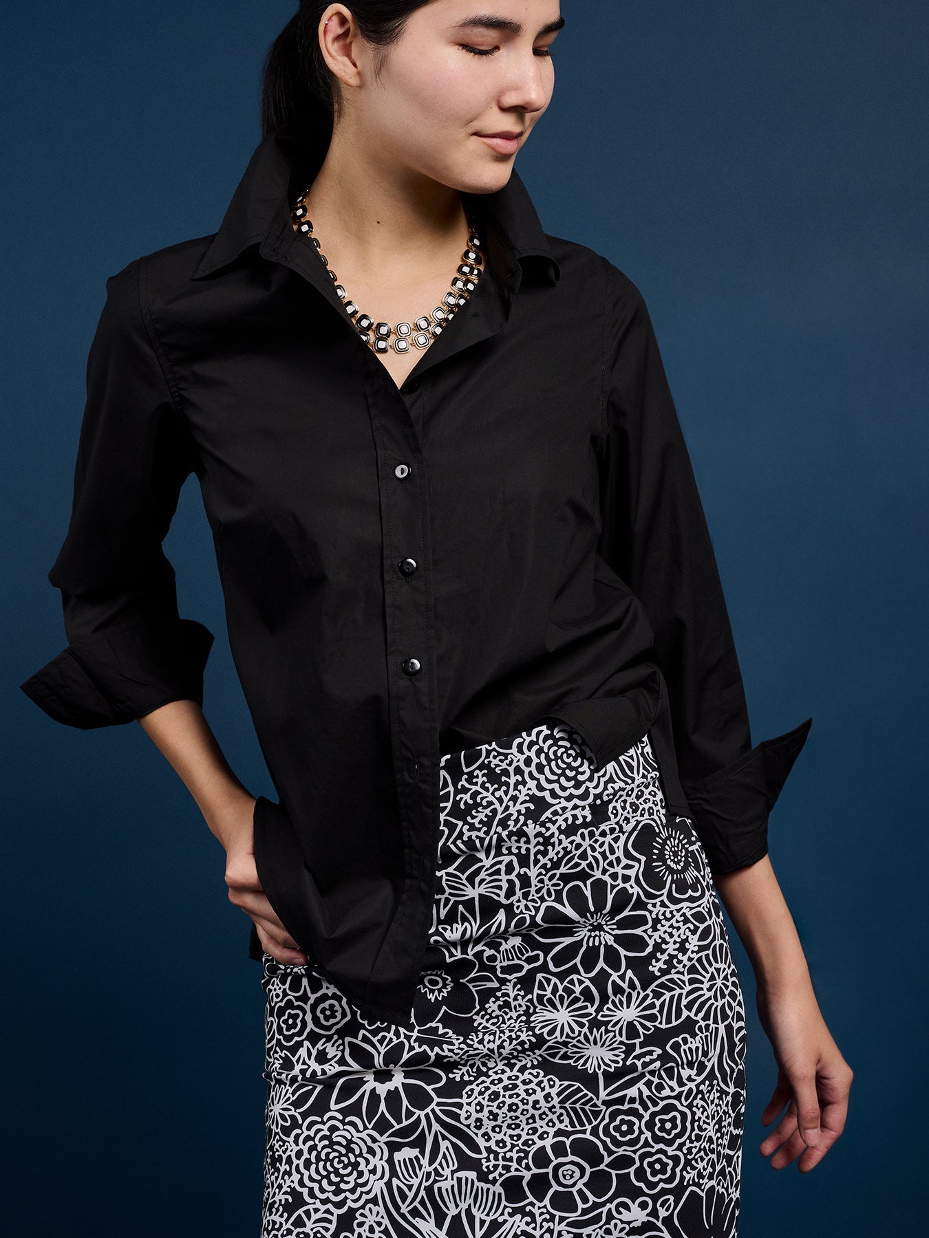 ROBIN blouse Black - Lesley Evers - new - Shop - Shop/All Products