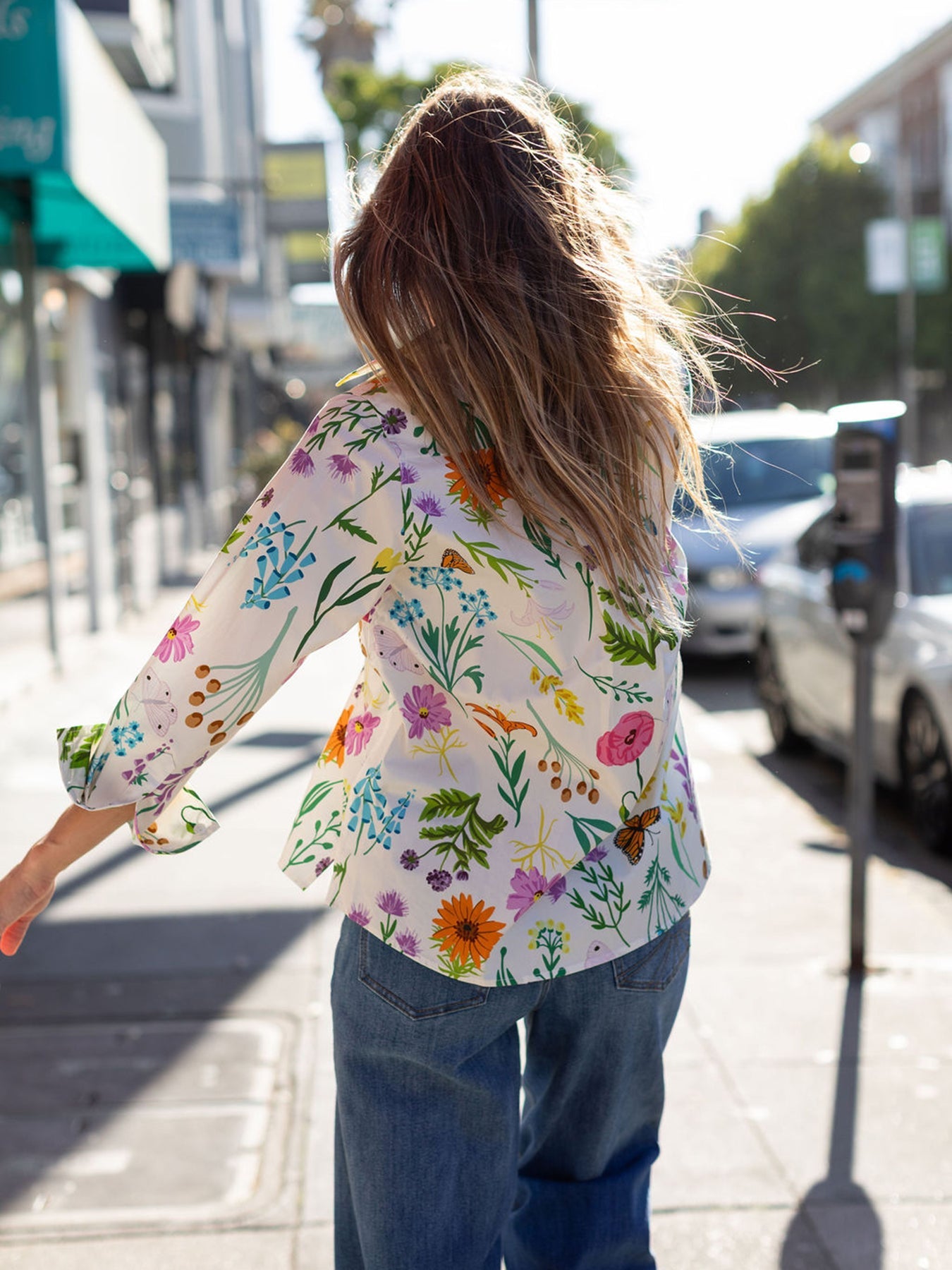 ROBIN blouse Prairie Posy - Lesley Evers-Best Seller-erika-new