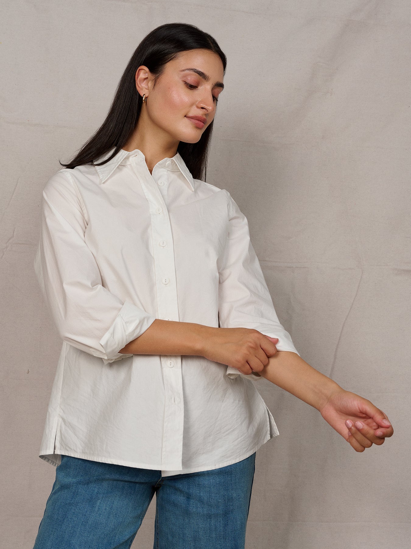 ROBIN blouse White - Lesley Evers - new - Shop - Shop/All Products