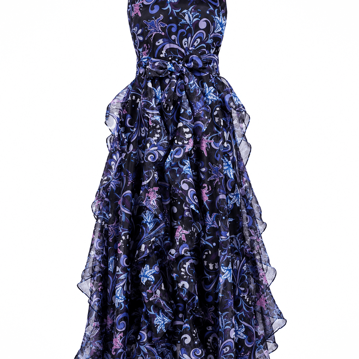 ROSALIND dress Lily Bouquet Purple