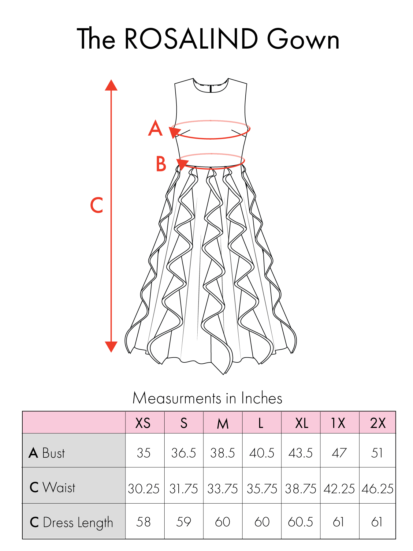 ROSALIND dress Wild Bloom Magenta - Lesley Evers-Dress-formal-gown