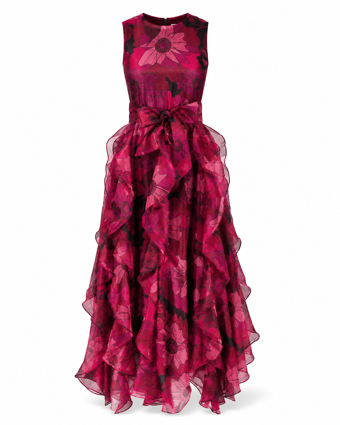 ROSALIND dress Wild Bloom Magenta - Lesley Evers - Dress - formal - Shop