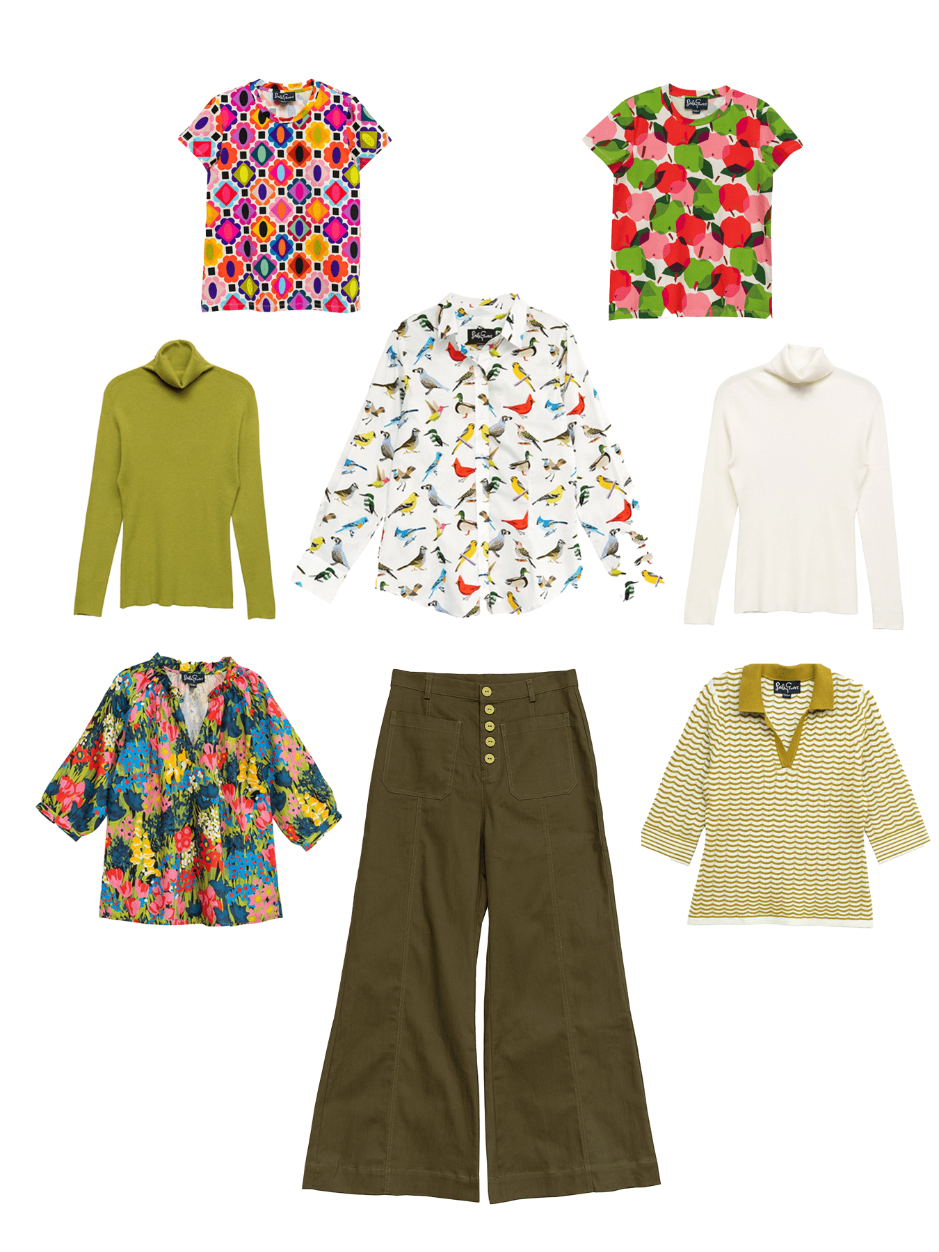 ROXANNE pant Olive - Lesley Evers - denim pant - pant - Roxanne