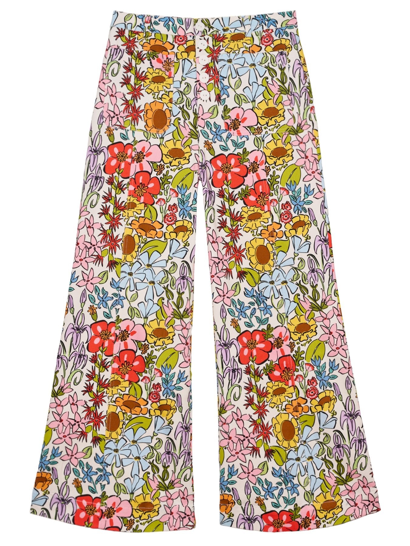 ROXANNE pant Whimsy - Lesley Evers - denim pant - pant - Roxanne