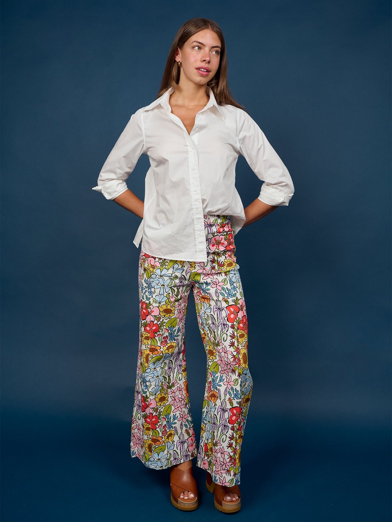 ROXANNE pant Whimsy - Lesley Evers-denim pant-pant-Roxanne