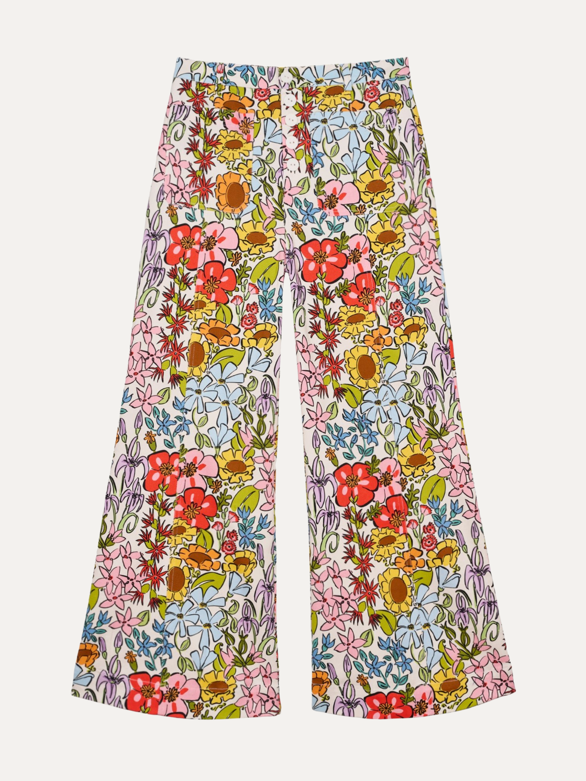 ROXANNE pant Whimsy - Lesley Evers-denim pant-pant-Roxanne